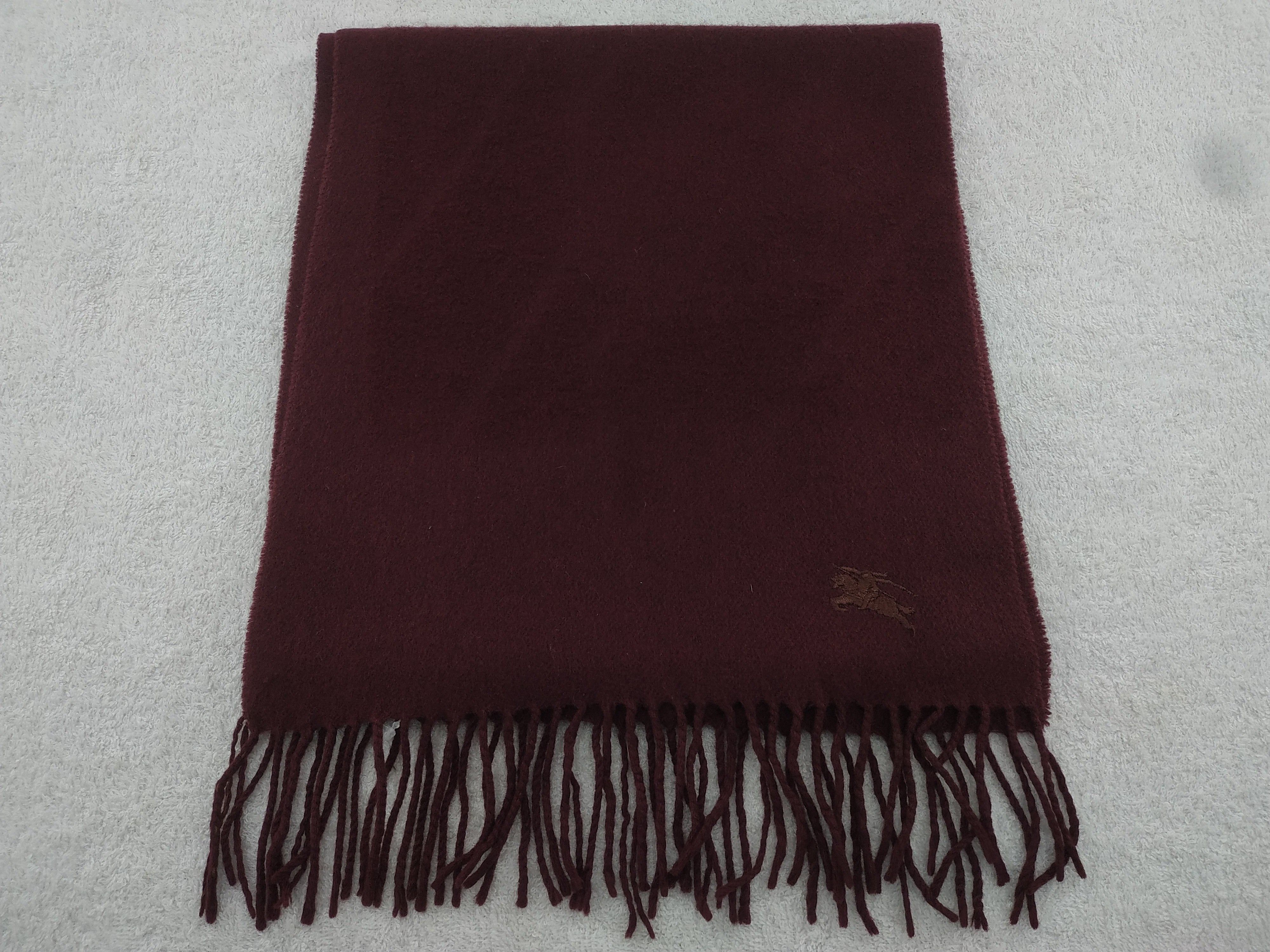 Burberry × Vintage Burberry Scarf / Muffler / Neckwear - WW468 Size ONE SIZE - 2 Thumbnail