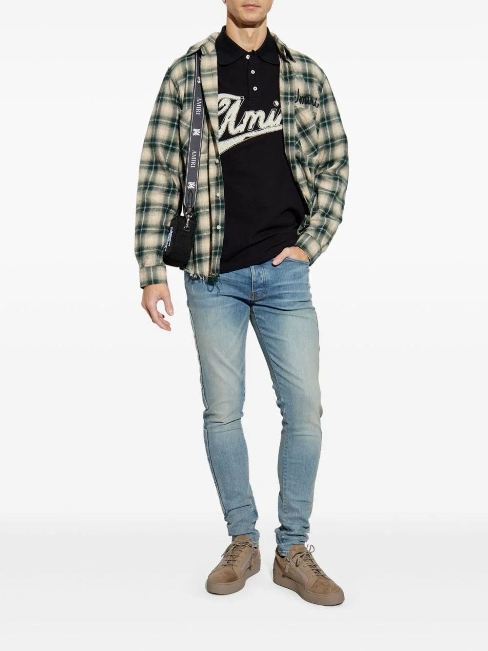 Amiri o1orln1125 Checked Shirt in Multicolor Size US L / EU 52-54 / 3 - 2 Thumbnail