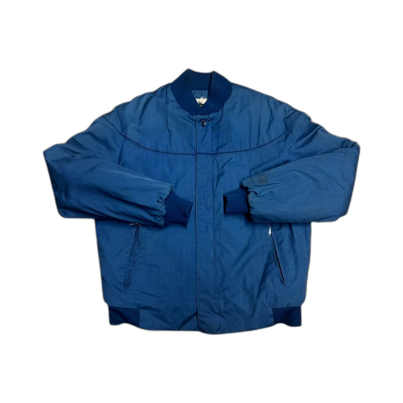 Vintage Vintage JC Pennys Jacket Semi Quilted Insulation Bomber Jack Size US L / EU 52-54 / 3 - 1 Thumbnail