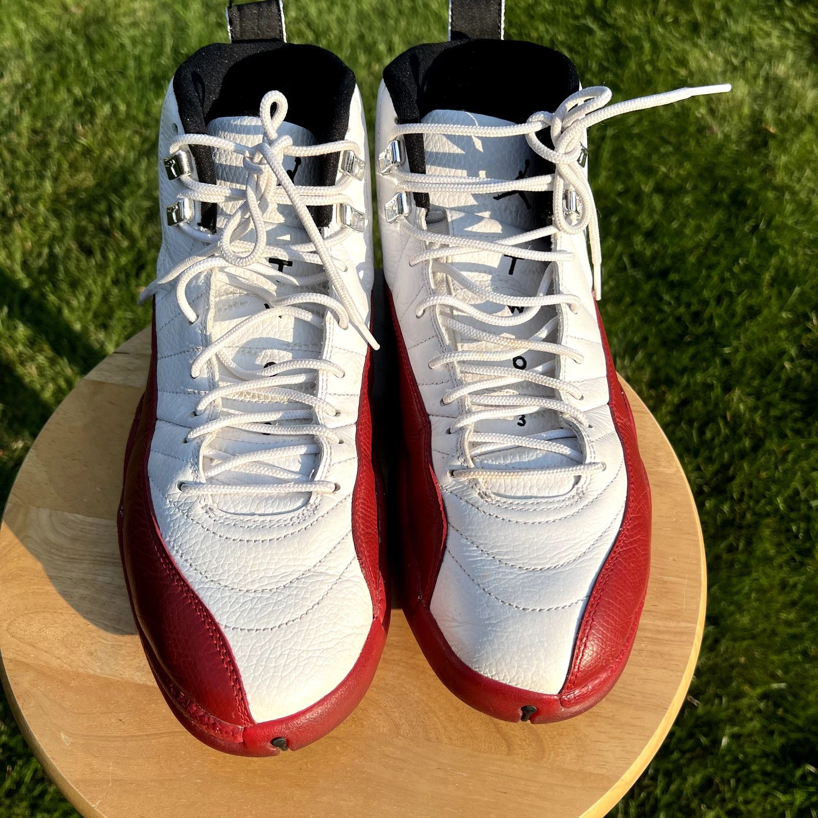 Jordan Brand × Nike Nike Air Jordan 12 Retro Cherry - Size 10.5 - Ships Now Size US 10.5 / EU 43-44 - 4 Thumbnail