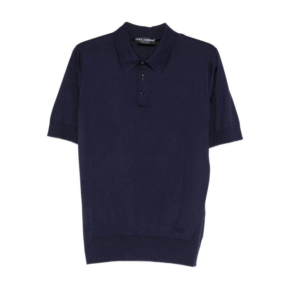 Dolce & Gabbana Dolce & Gabbana BLUE Polo Shirts Size US M / EU 48-50 / 2 - 1 Thumbnail