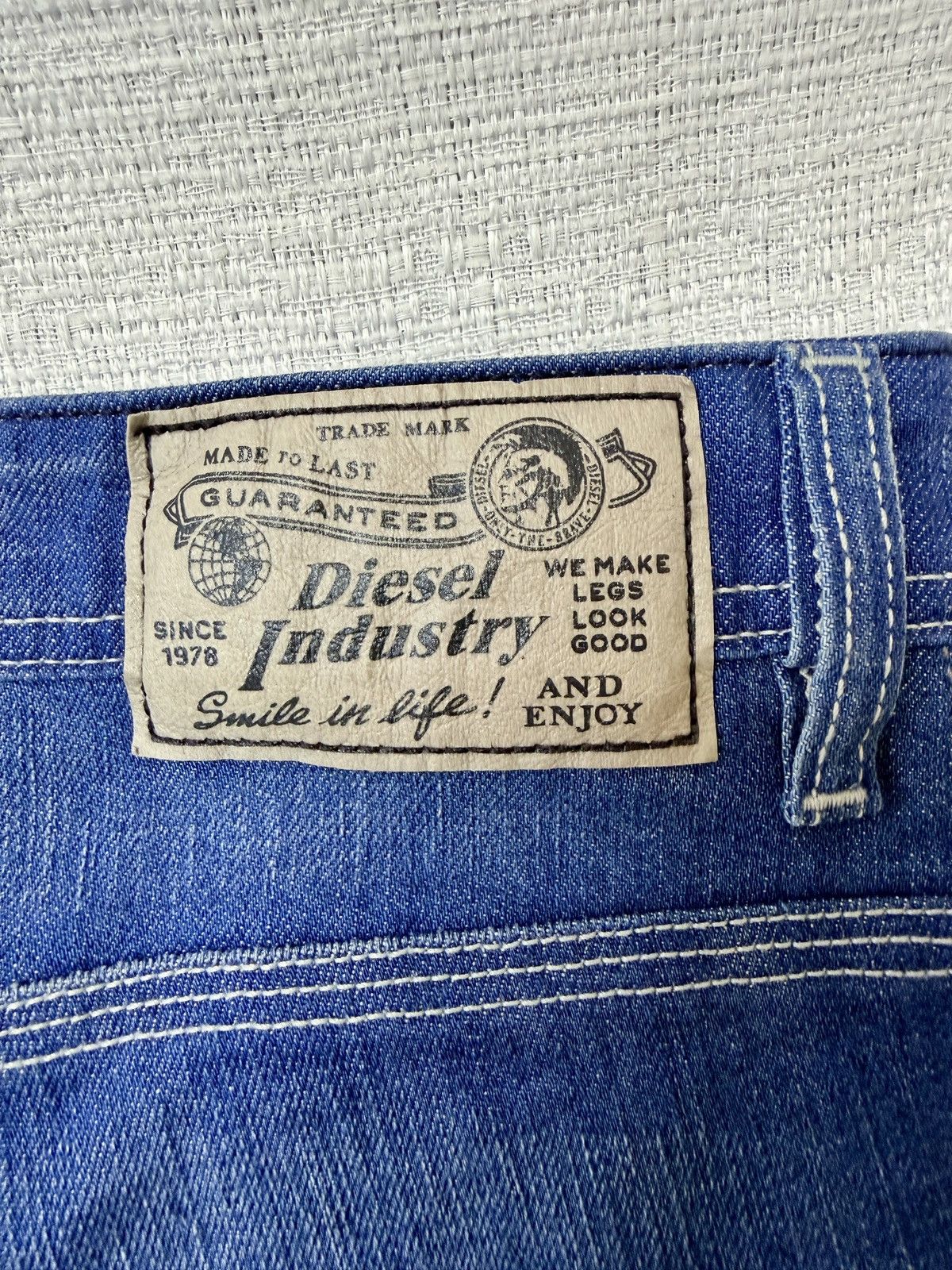 Diesel Diesel Kroshort Short Denim Pants Mens 34 Indigo Blue Size US 34 / EU 50 - 21 Thumbnail