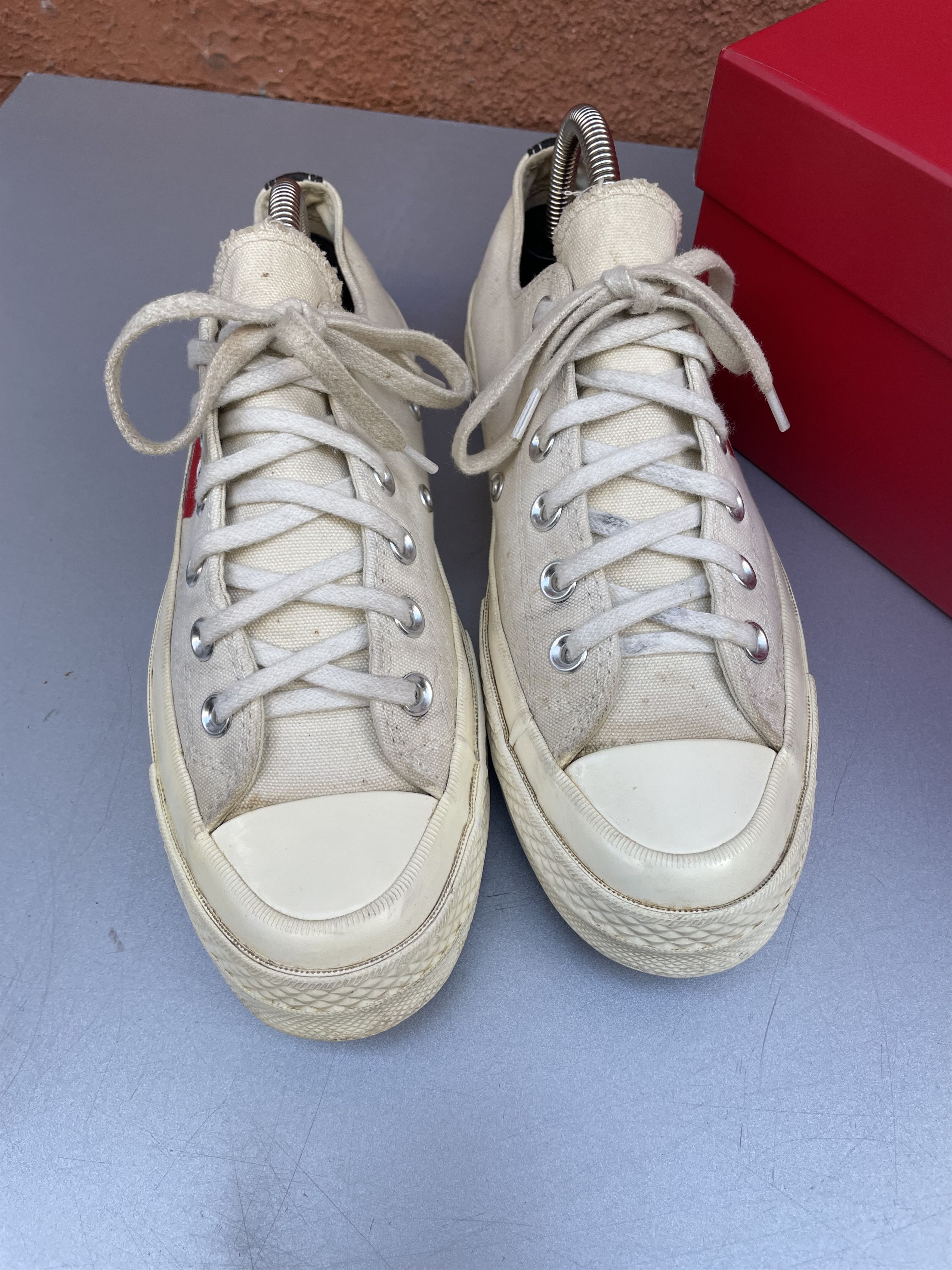 Comme des Garcons × Converse Rare Converse Comme Des Garçon all star shoes Size US 6 / EU 39 - 5 Thumbnail