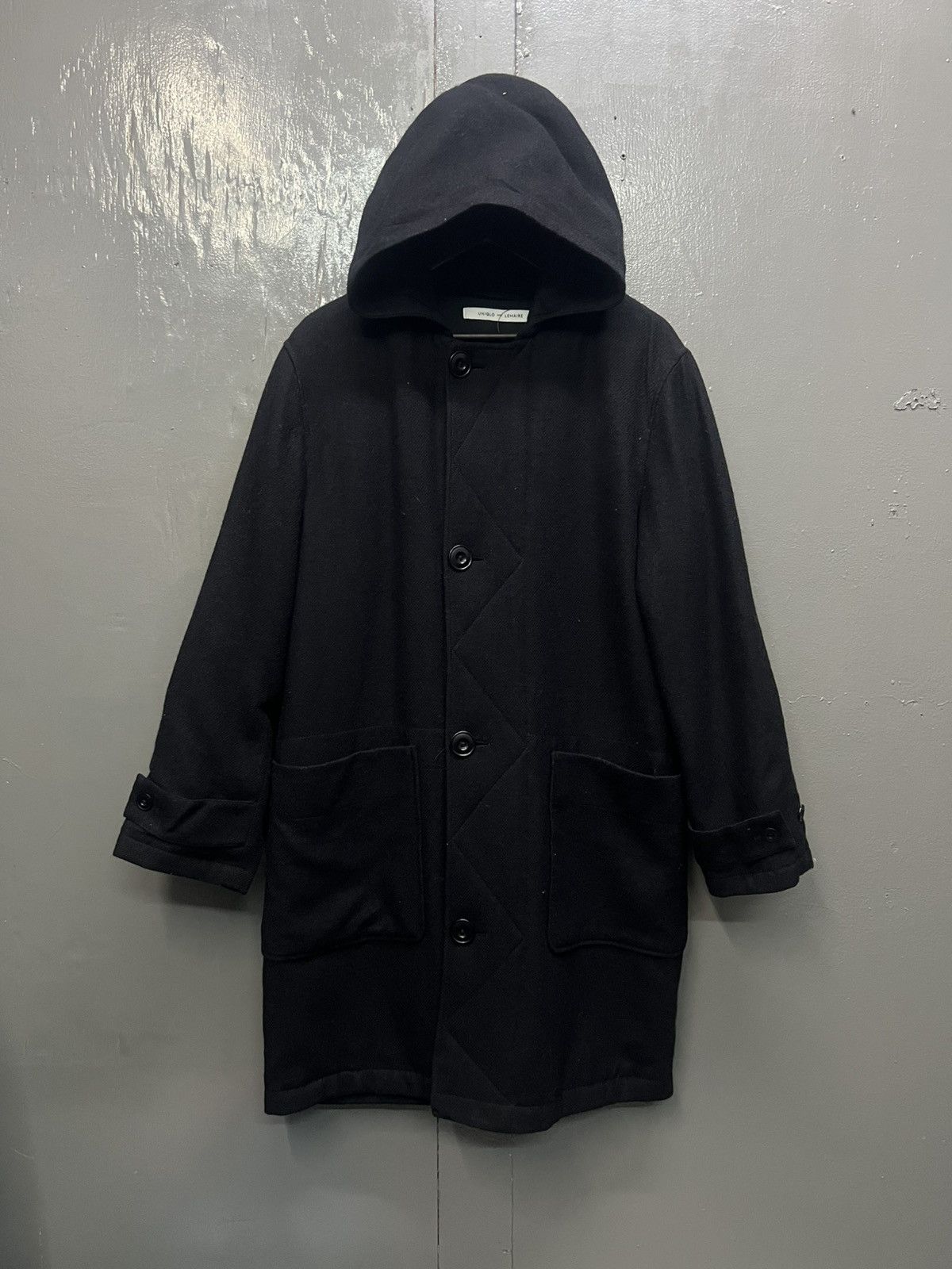 Lemaire × Uniqlo Uniqlo and Lemaire Wool Long Coat With Hoodie Size US L / EU 52-54 / 3 - 2 Thumbnail