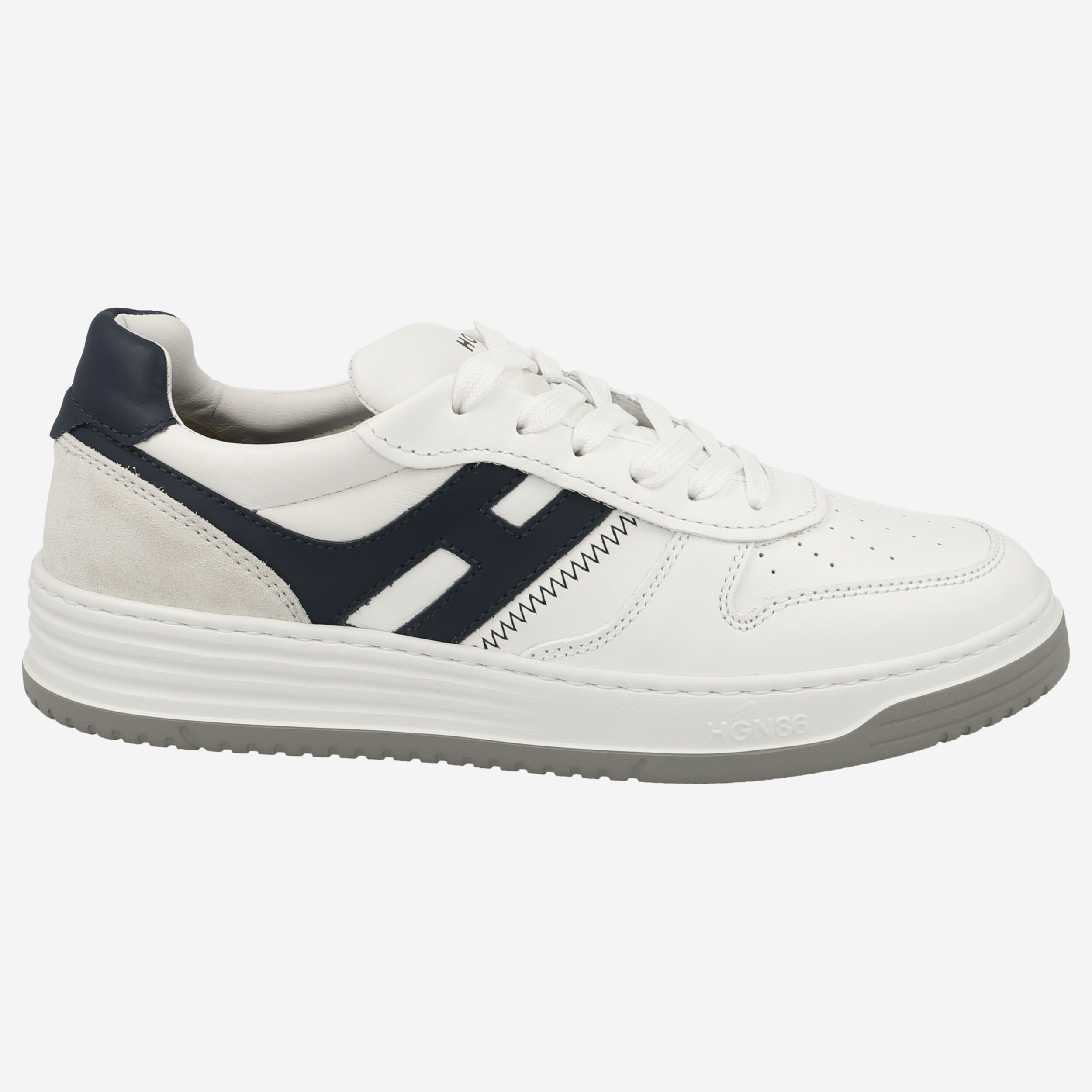 Hogan o1s22i1n1024 H630 Sneakers in White Black Size US 10 / EU 43 - 1 Thumbnail