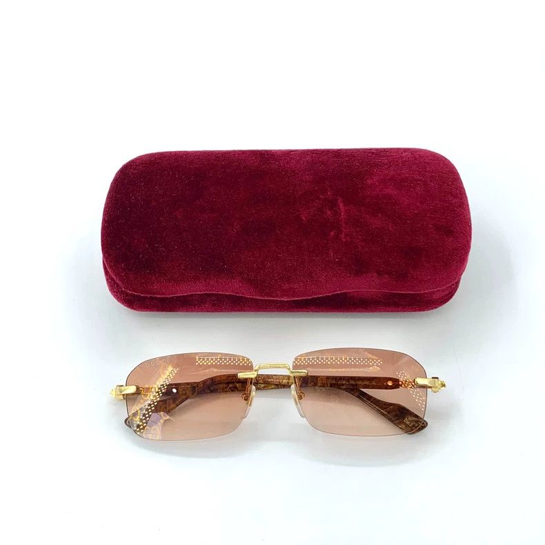 Gucci Gucci Brown logo printed sunglasses 2502-Nextarrow Size ONE SIZE - 9 Thumbnail