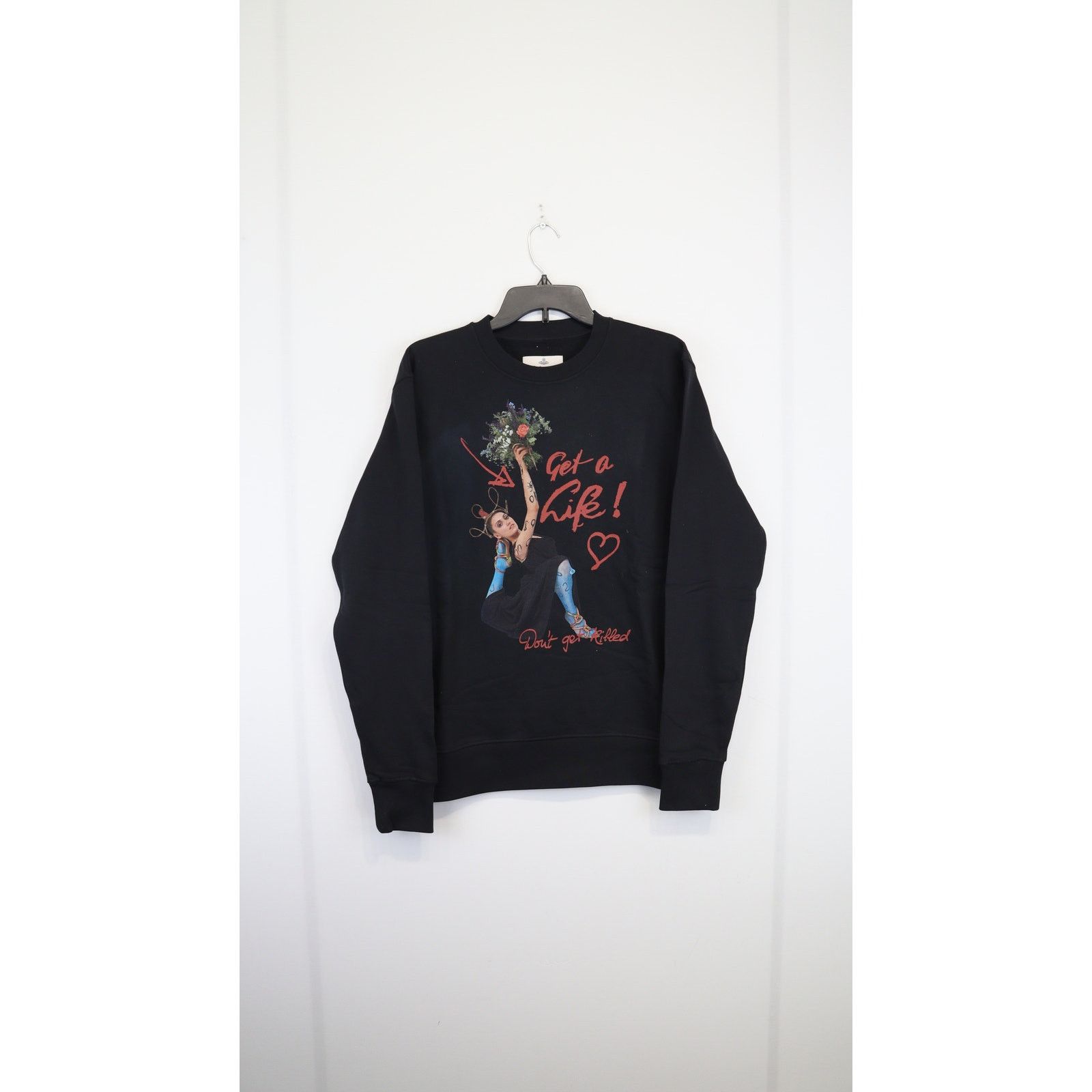 Vivienne Westwood o1rshd1 Sweatshirt in Black Size US M / EU 48-50 / 2 - 2 Thumbnail