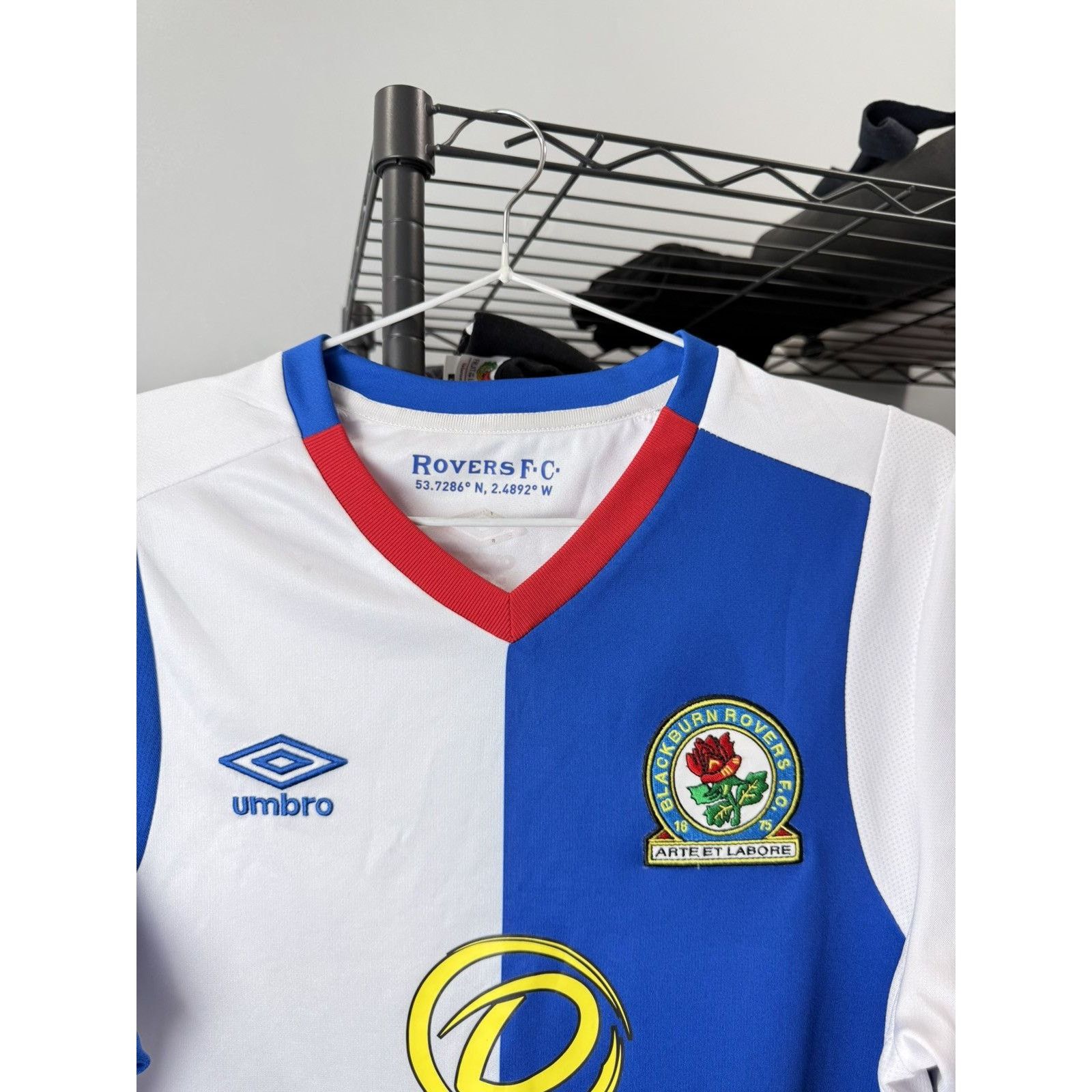 Umbro Umbro Blackburn Rovers Soccer Jersey T Shirt Size US S / EU 44-46 / 1 - 3 Thumbnail