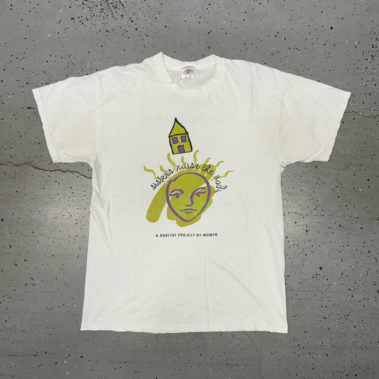 Other 1990s Habitat Project by Women T-shirt Size L / US 10 / IT 46 - 1 Thumbnail