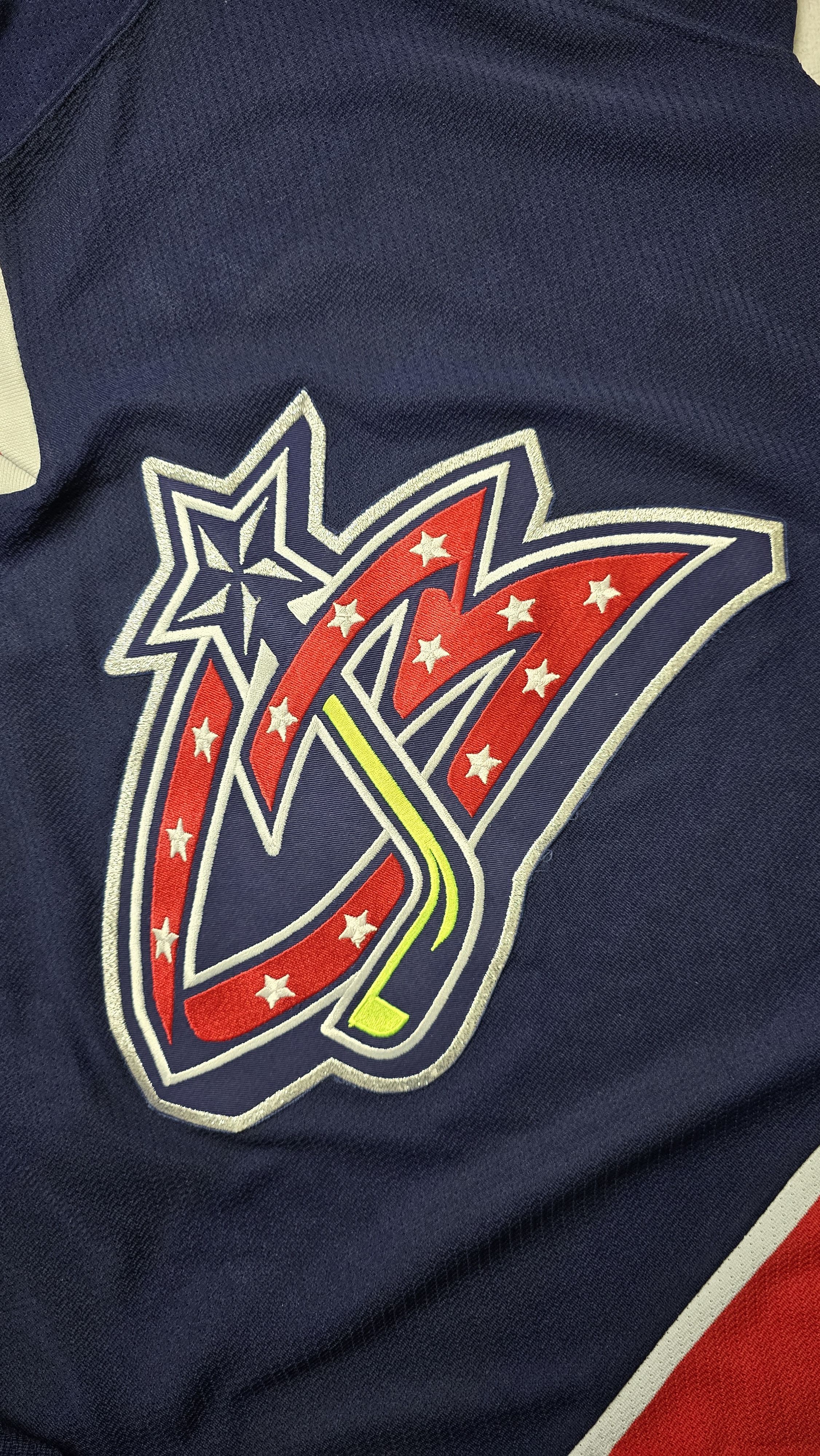 Ccm VINTAGE CCM COLUMBUS BLUE JACKETS Ice Hockey NHL Hockey Size US XL / EU 56 / 4 - 17 Thumbnail