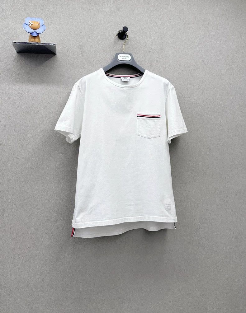 Thom Browne Thom Browne White short sleeves Size US S / EU 44-46 / 1 - 1 Thumbnail