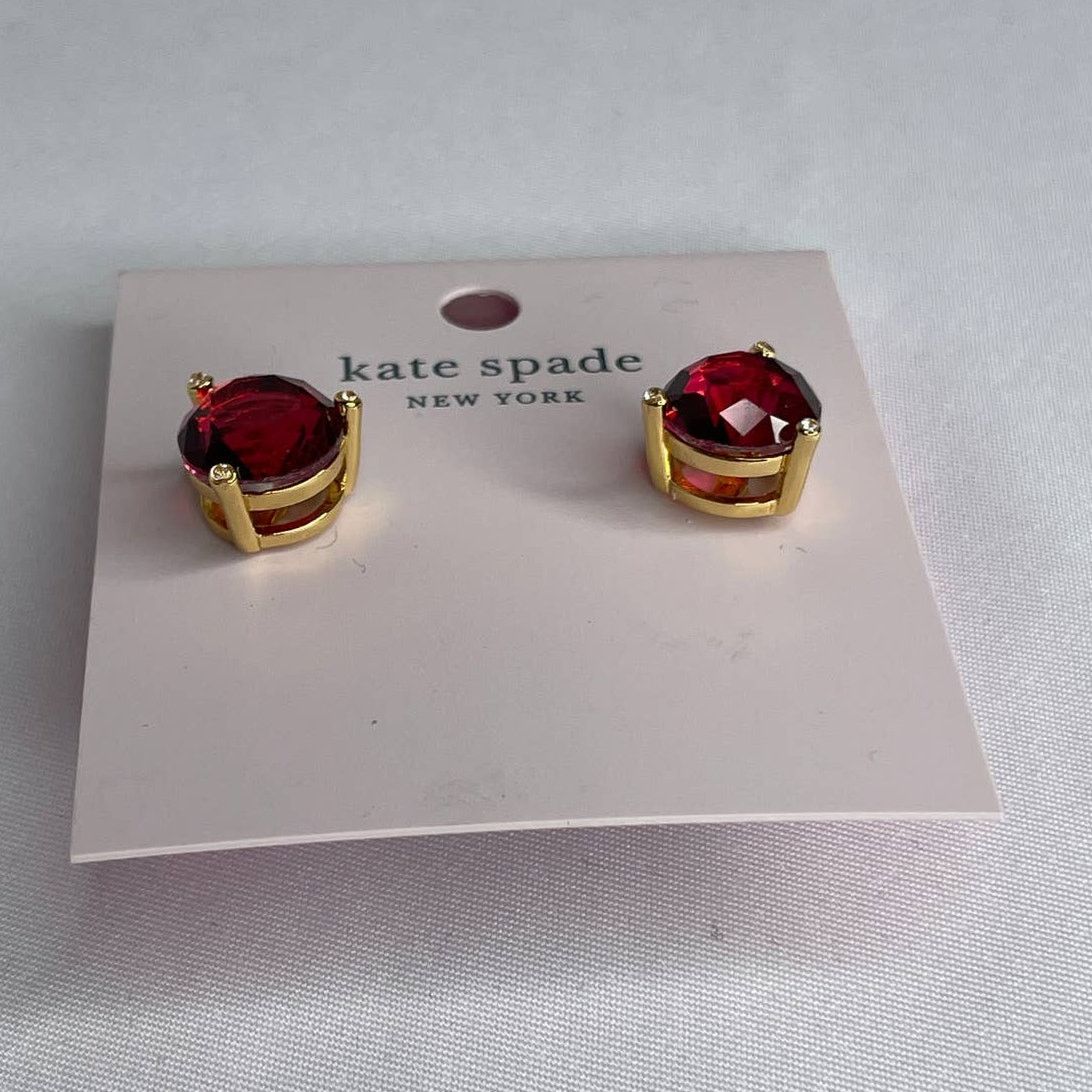 Kate Spade Kate Spade rise and shine Fuchsia studs Earrings Size ONE SIZE - 4 Thumbnail