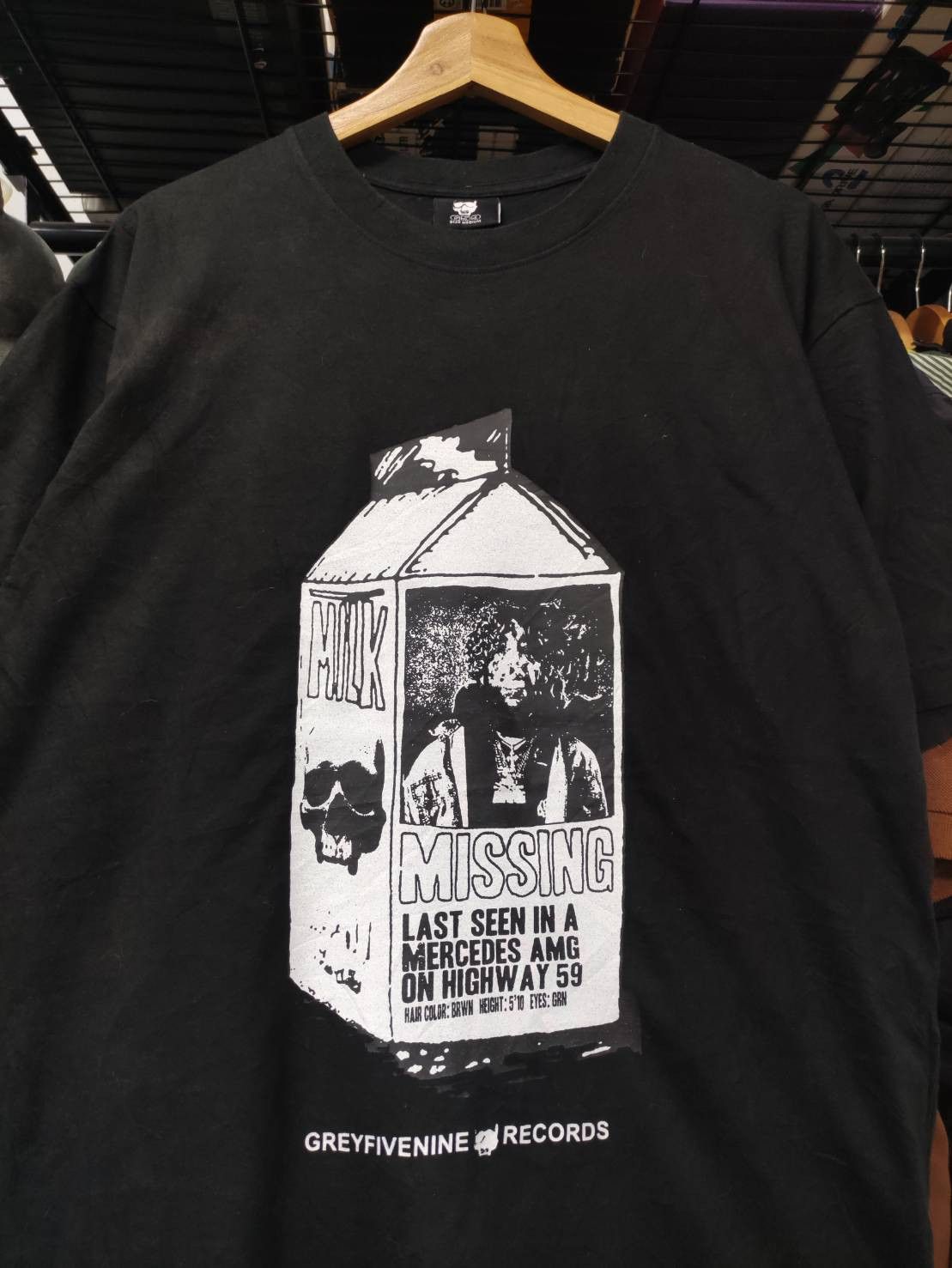 G59 Records Suicideboys G59 Missing Scrim 2% Milk Carton T-Shirt Size US M / EU 48-50 / 2 - 1 Thumbnail