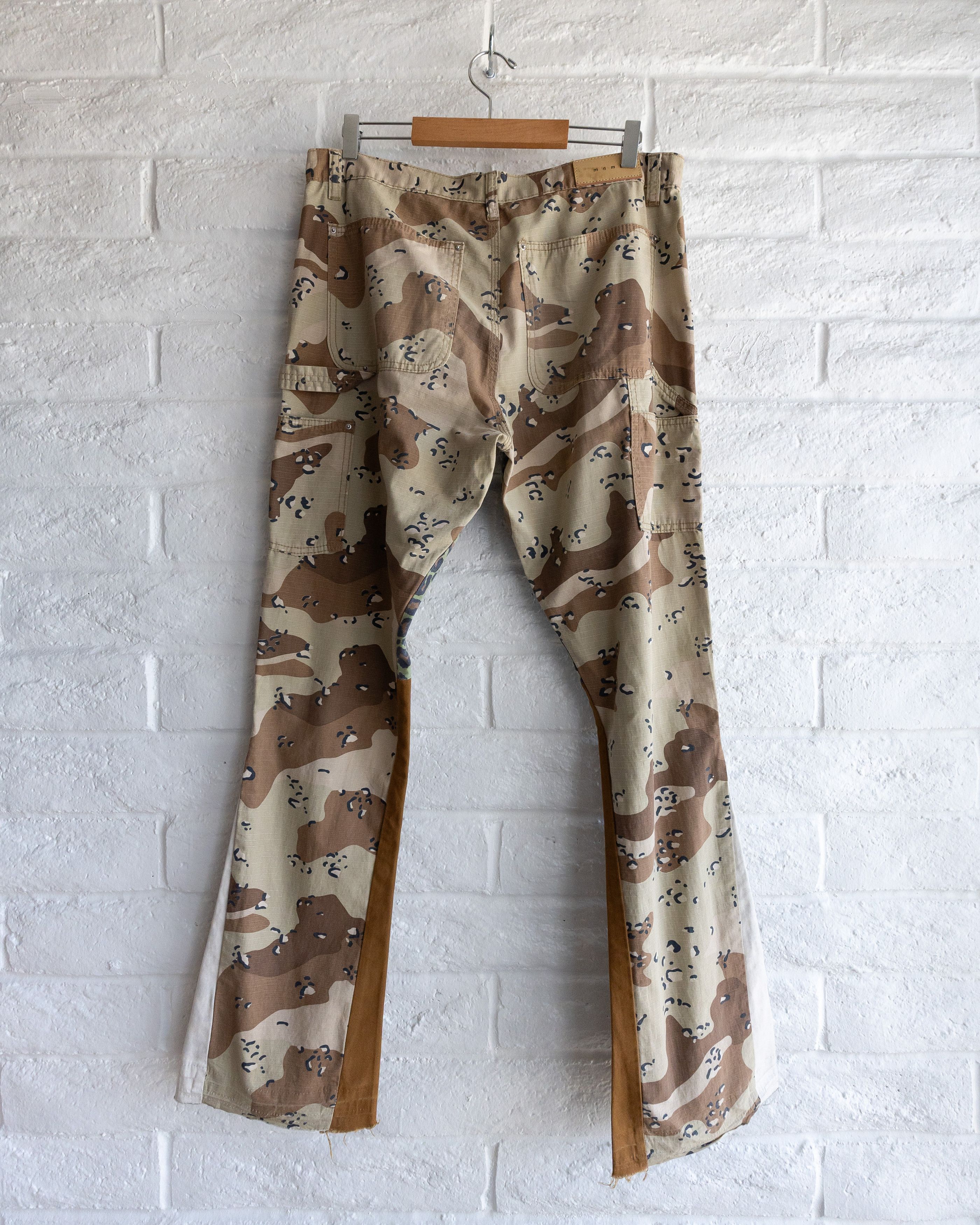 MNML MNML LA Chocolate Chip Camo Flare Pants Men's Size 35 Size US 35 - 6 Thumbnail