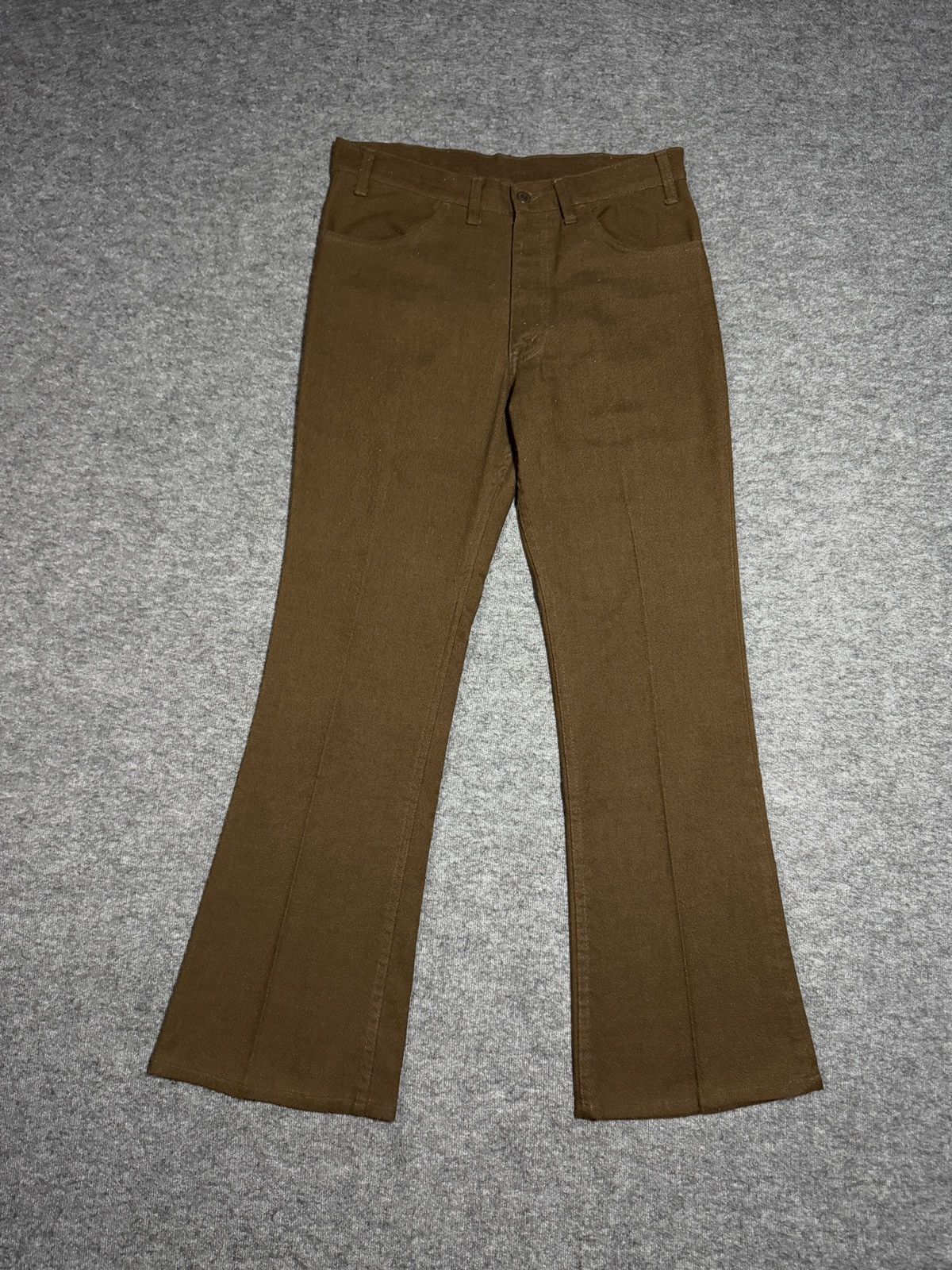 Vintage Levi’s 545 Sta-Prest Vintage 80s Flared Bootcut 32x31 Size US 32 / EU 48 - 9 Thumbnail