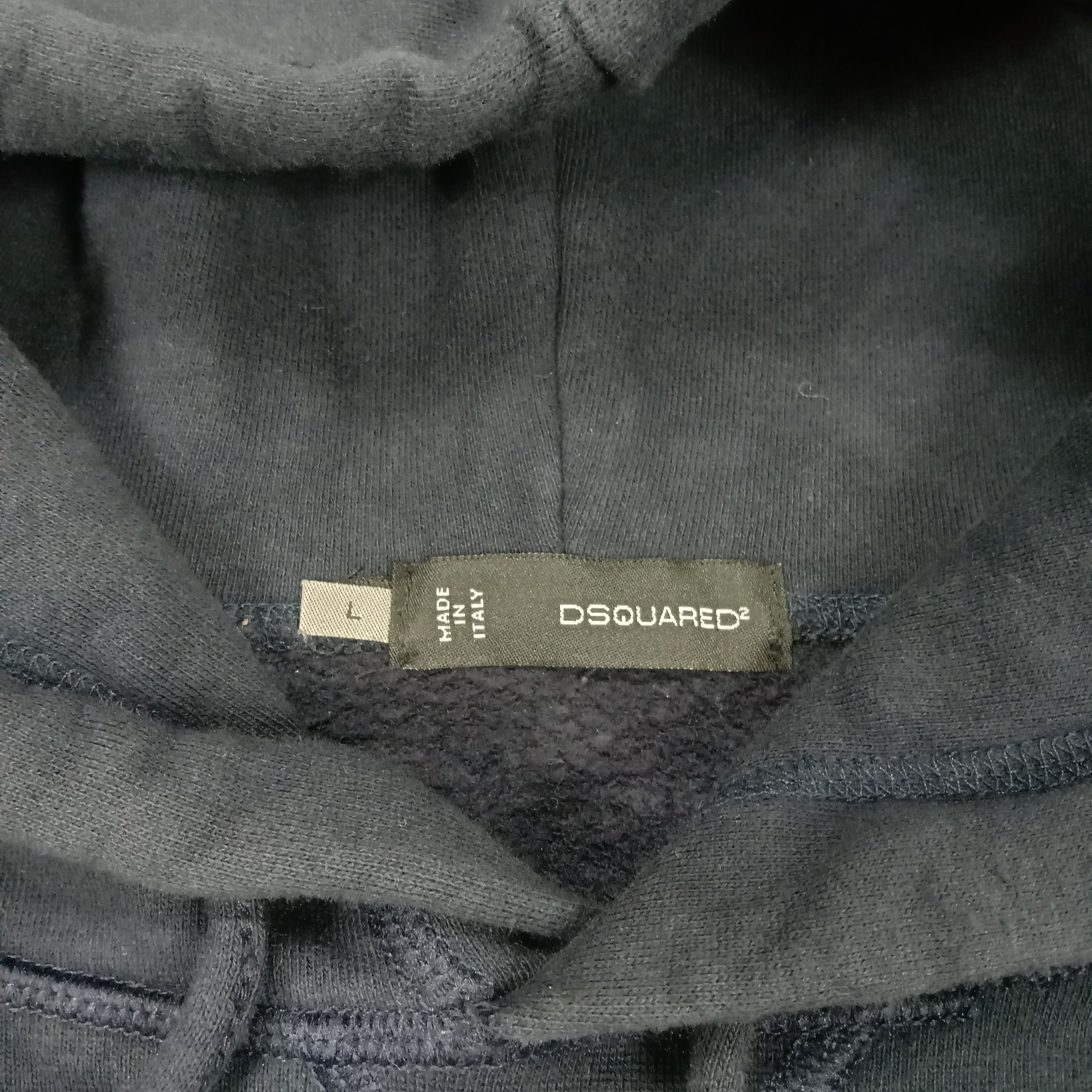 Dsquared2 × Vintage Dsquared2 Streetwear Winter Style Hoodies Size US L / EU 52-54 / 3 - 5 Thumbnail