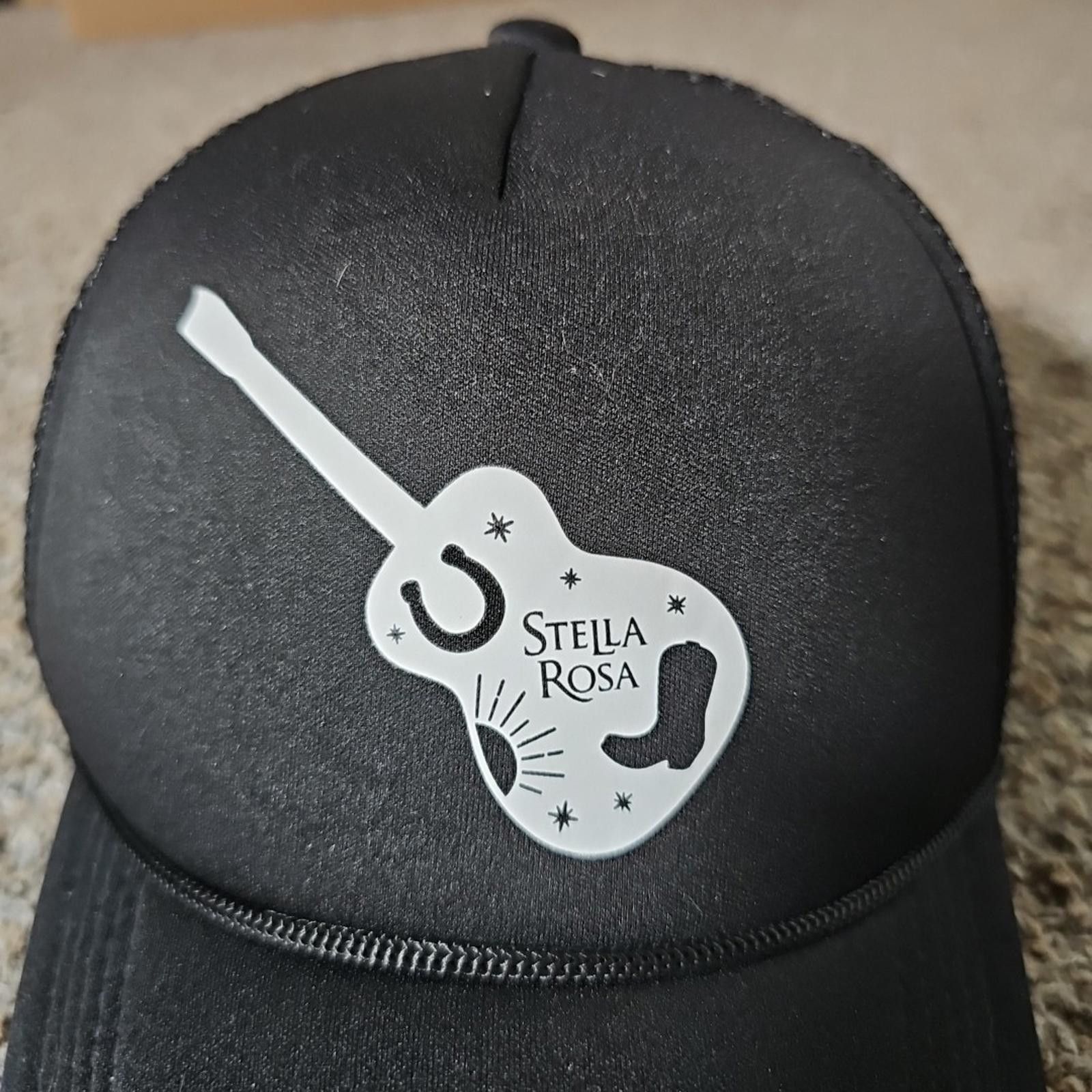 The Unbranded Brand Stella Rosa Guitar Meshback Trucker Hat Size ONE SIZE - 2 Thumbnail