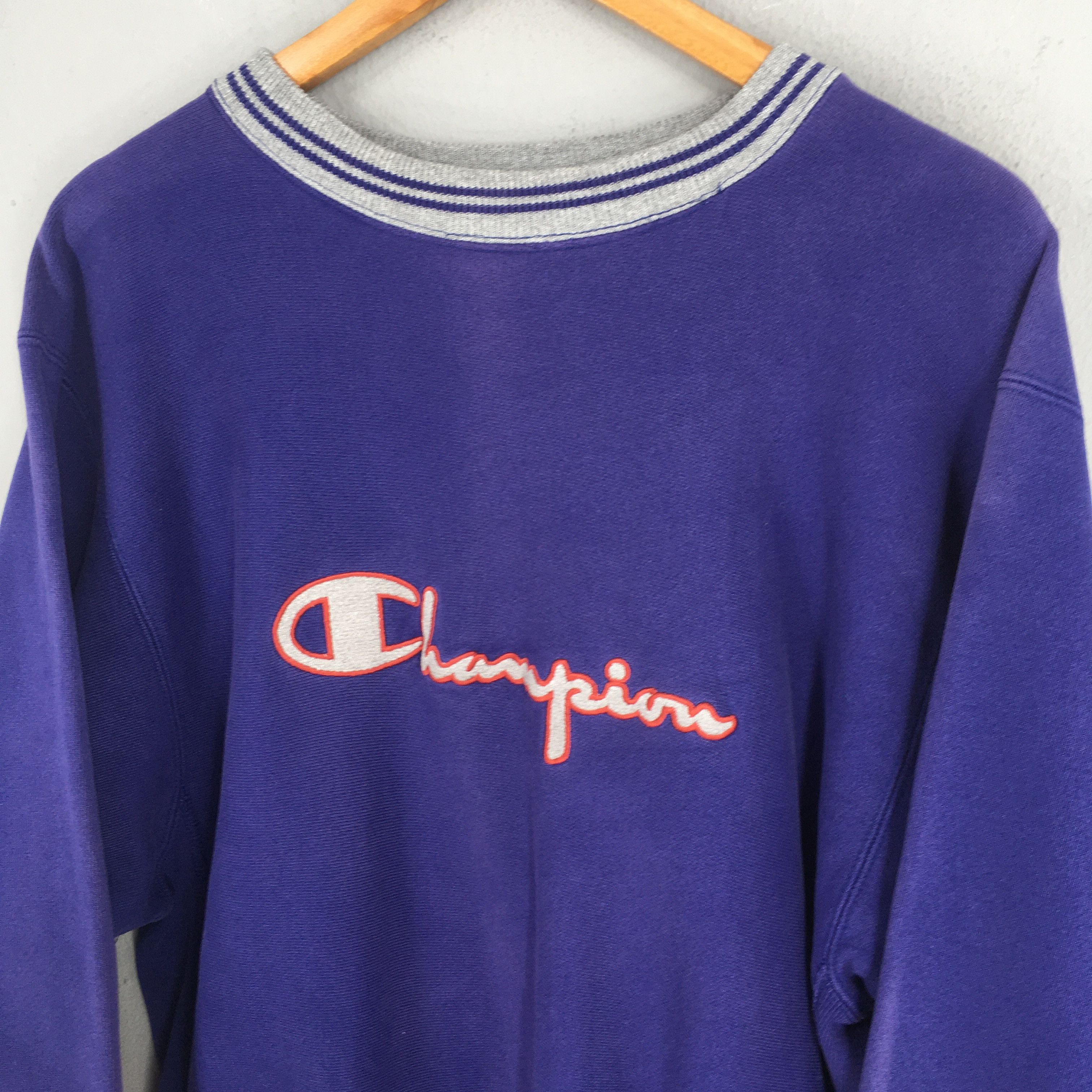 Champion Vintage 80s Champion Reverse Weave Sweatshirt XLarge Size US XL / EU 56 / 4 - 3 Thumbnail