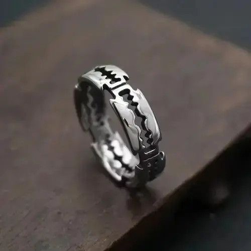 Jewelry Blade ring hip hop ring Size ONE SIZE - 3 Thumbnail