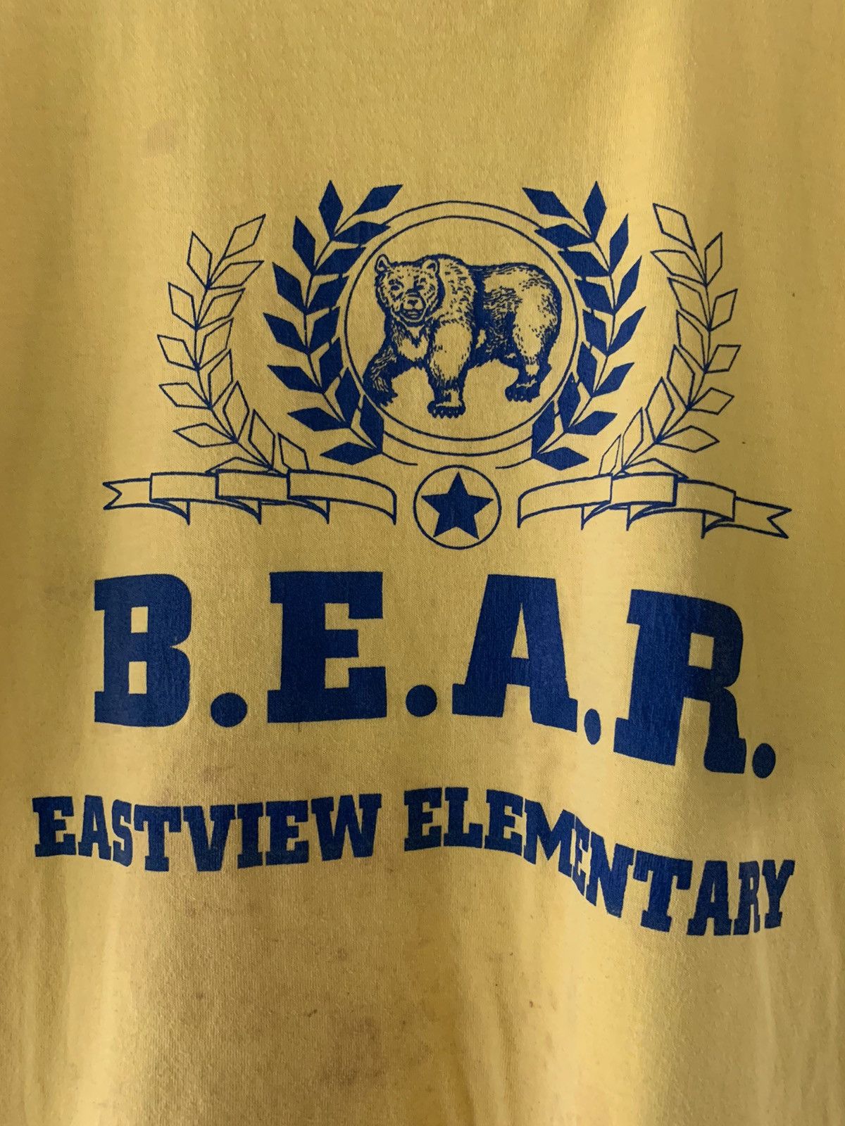 Vintage Vintage Bear Eastview Elementary Tee Size US L / EU 52-54 / 3 - 3 Thumbnail