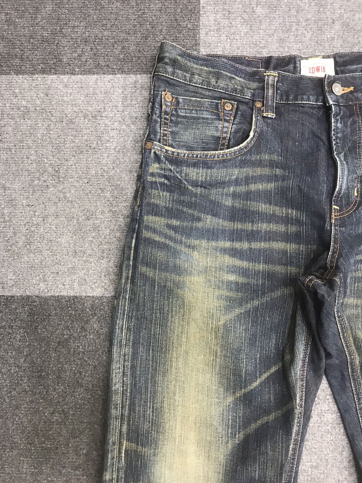 Edwin Very Rare Rusty Edwin XV Jeans Size US 35 - 3 Thumbnail