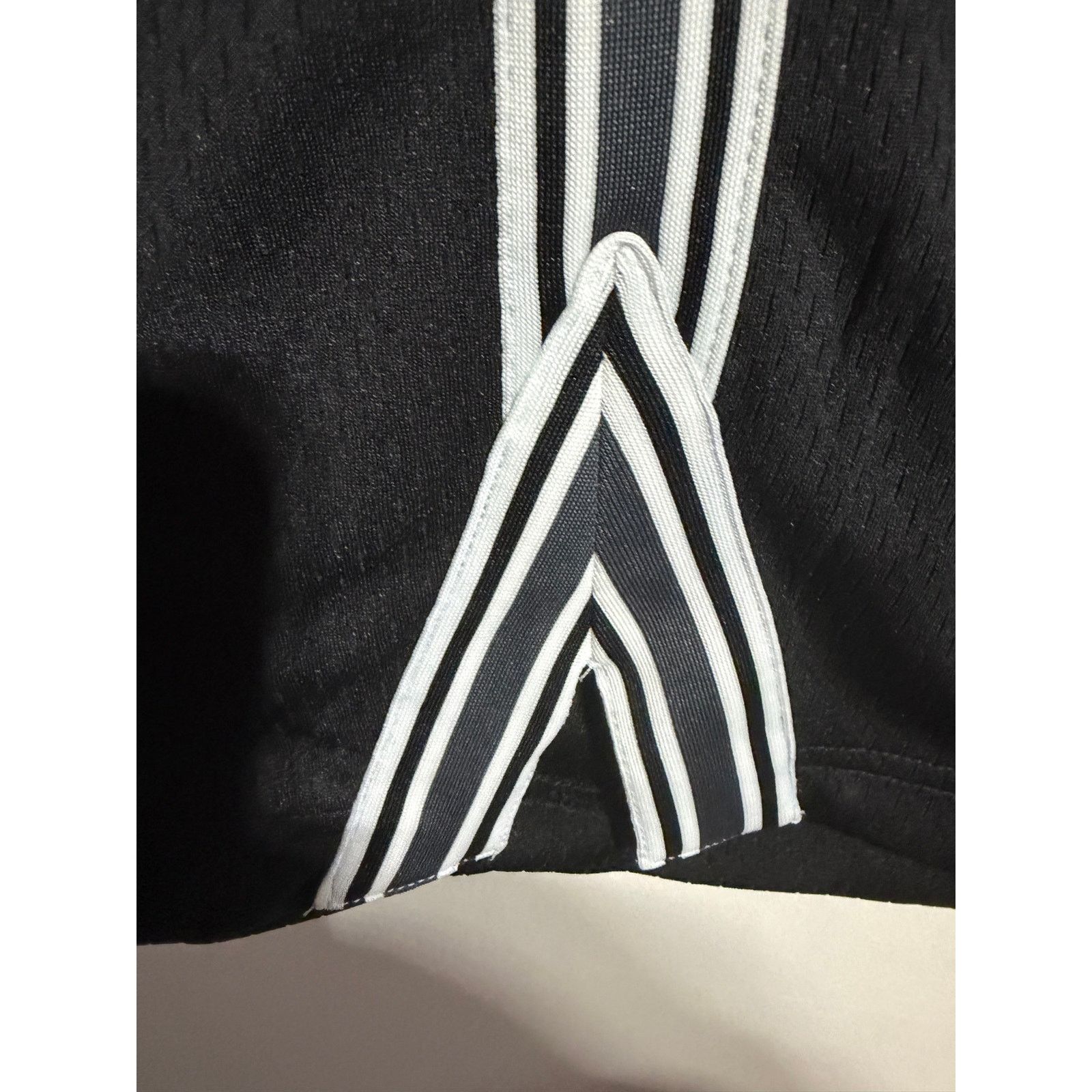 Champion Champion Mesh Shorts Large Black Stripe Drawstring Athletic Size US 36 / EU 52 - 6 Thumbnail