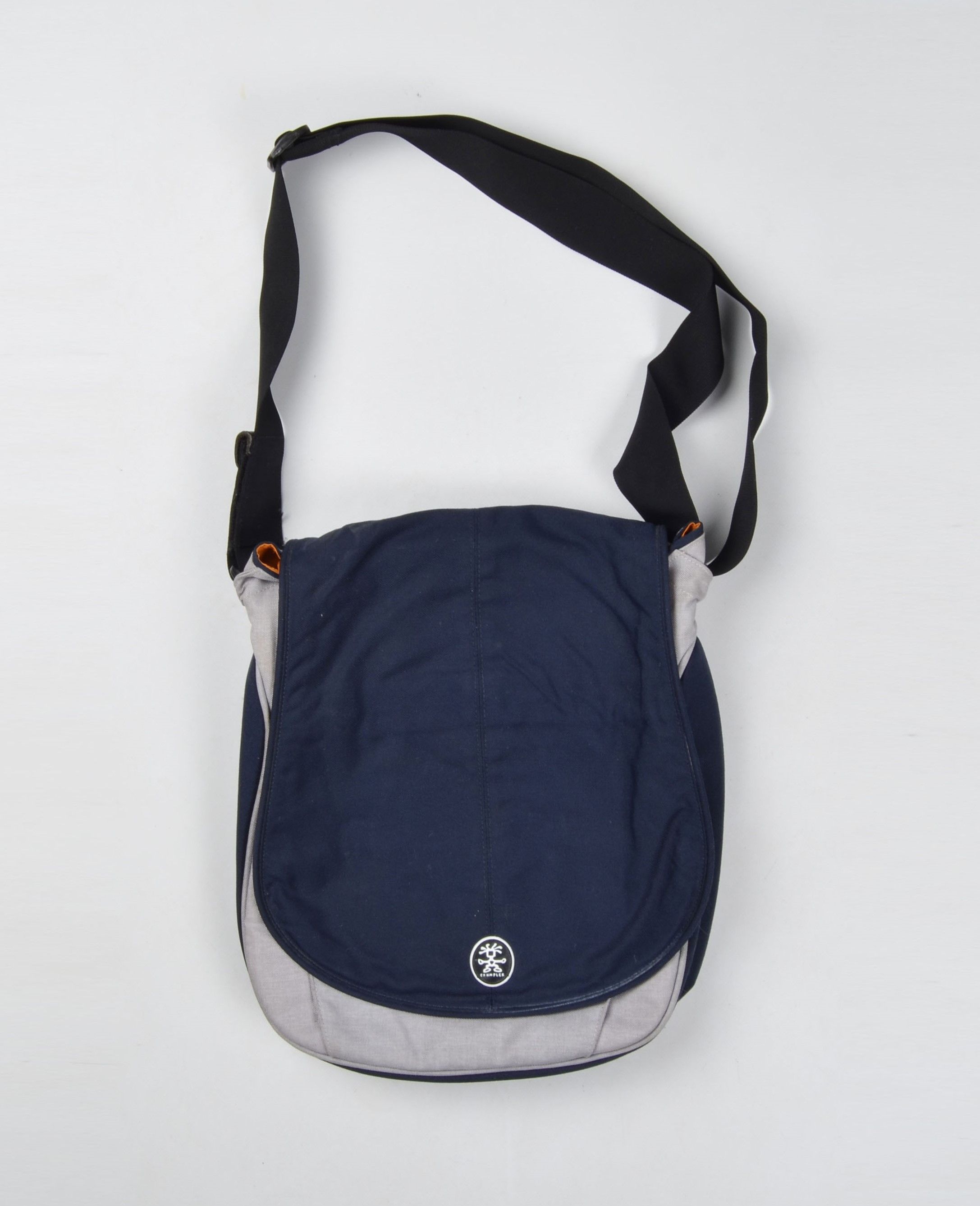 Vintage Crumpler Y2K Gorpcore Crippy Duck Messenger Bag in Blue, Men's