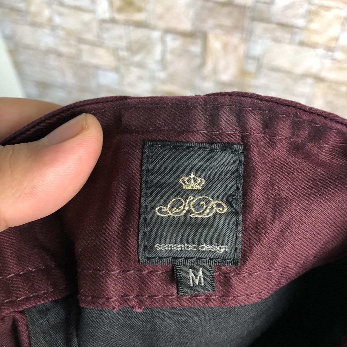 semanticdesign Semantic Design Dark Purple Cargo Multipocket Pants #A119 Size US 30 / EU 46 - 19 Thumbnail