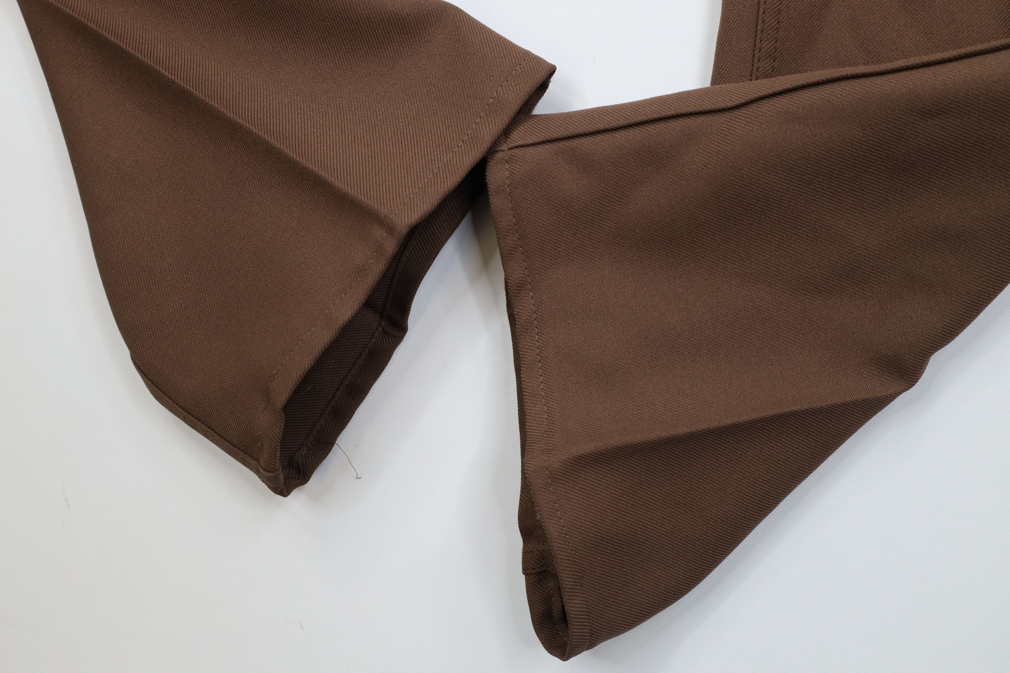 Wrangler Vintage 70s Wrangler Knit Flared Wide Leg Chino Pants USA Size US 36 / EU 52 - 8 Thumbnail
