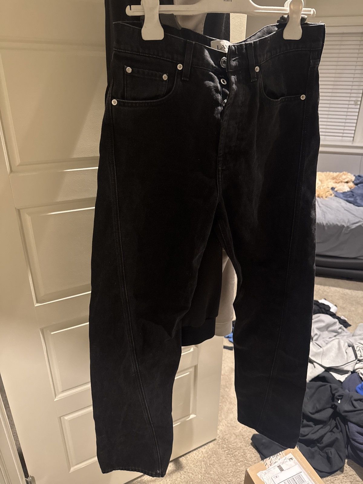 Lanvin Lanvin twisted flare jeans Size US 32 / EU 48 - 1 Thumbnail