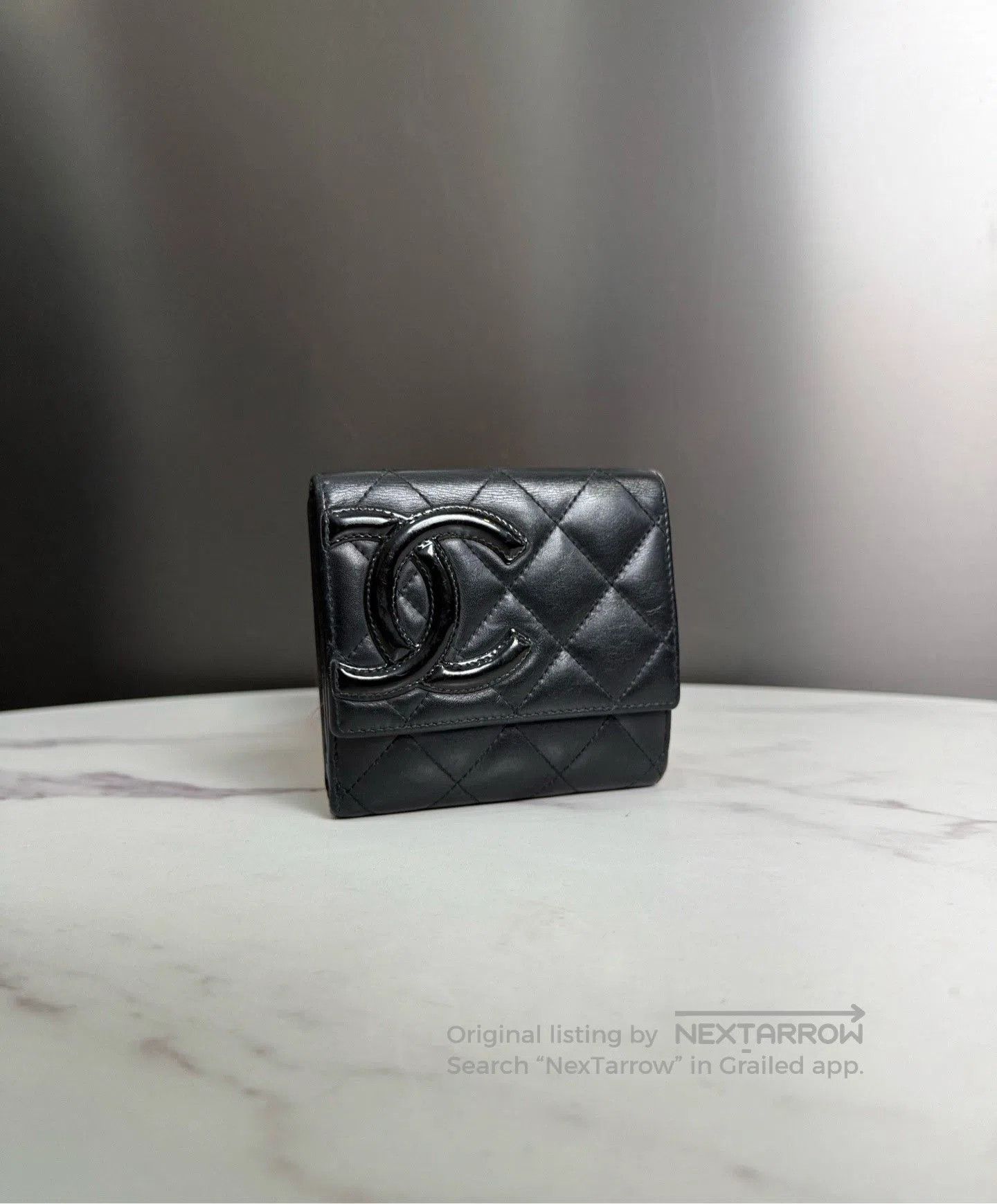 Chanel Chanel Quilted Wallet Pink Interior. Size ONE SIZE - 2 Thumbnail