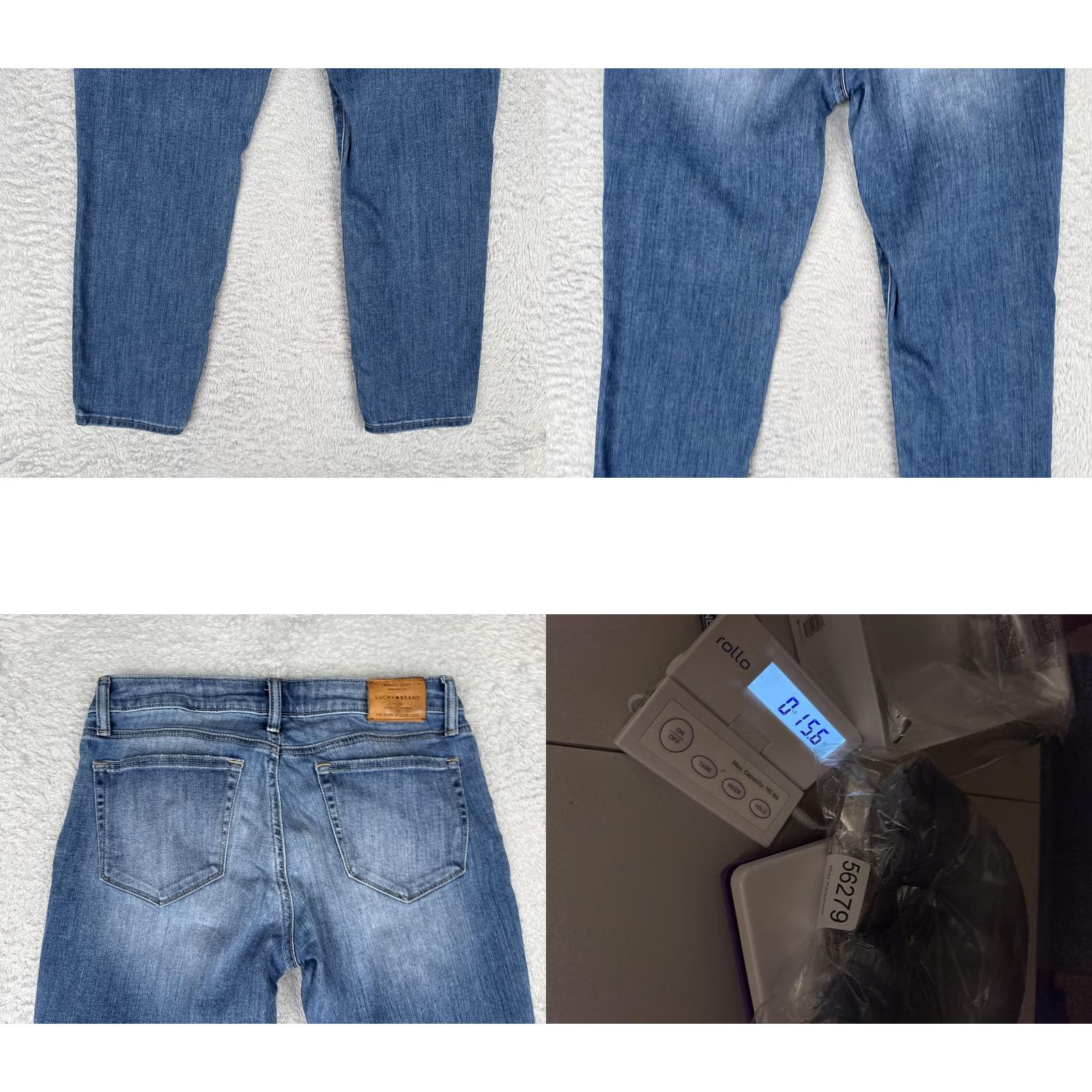Lucky Brand Lucky Brand Lolita Crop Jeans Womens 6 Blue Med Wash Mid Rise Stretch 29x24 Size 28" / US 6 / IT 42 - 10 Thumbnail