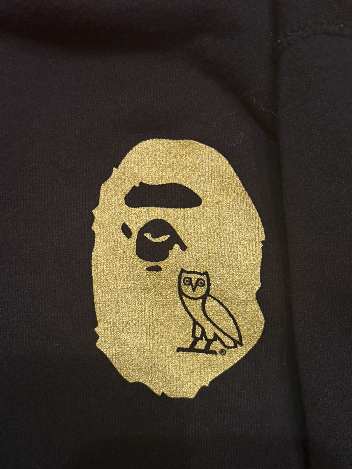 Bape × October's Very Own BAPE X OVO Shark full zip hoodie Size US L / EU 52-54 / 3 - 3 Thumbnail