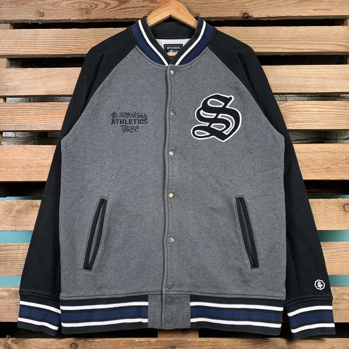 Stussy Stussy Tribe Varsity Jacket - L Size US L / EU 52-54 / 3 - 2 Thumbnail