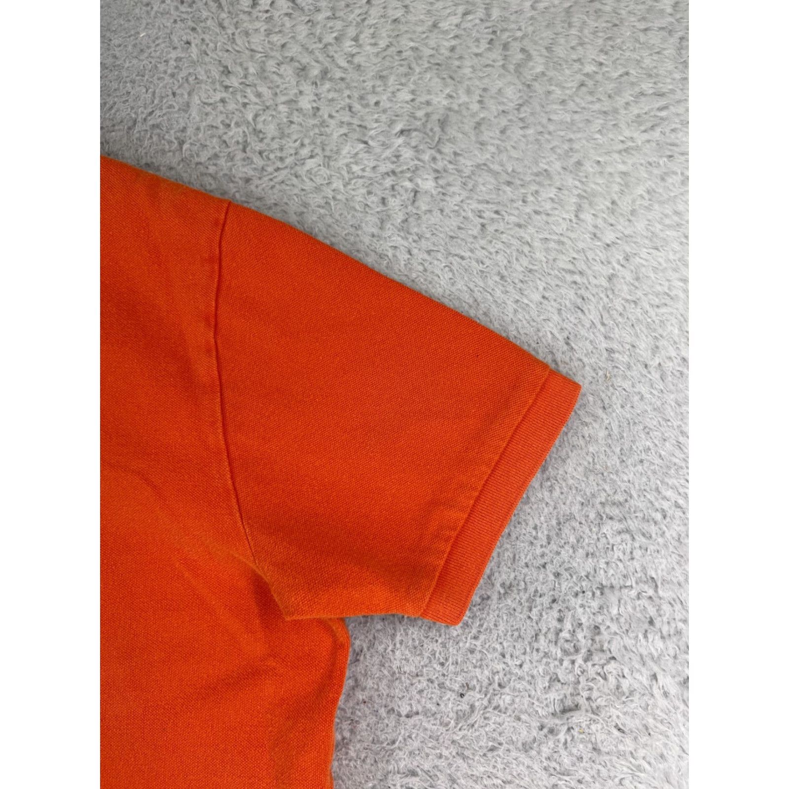 Ralph Lauren VINTAGE Ralph Lauren Polo Shirt Men’s Orange 100% Cotton Knit Polo Golf Classic Logo 40 in Chest Adult Large Size US L / EU 52-54 / 3 - 2 Thumbnail