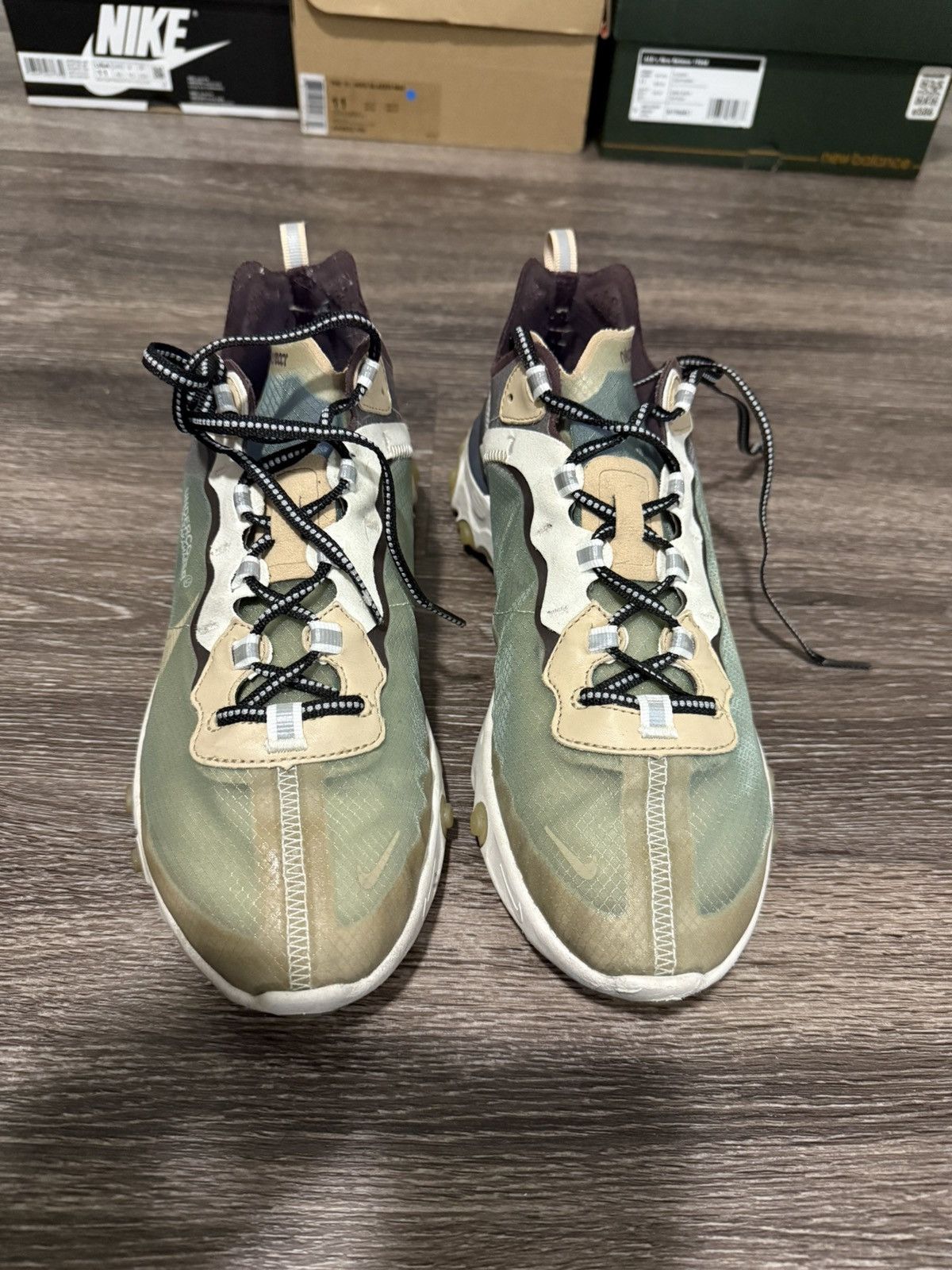 Nike × Undercover Nike x Undercover React “Mist Green” Size US 10.5 / EU 43-44 - 2 Thumbnail