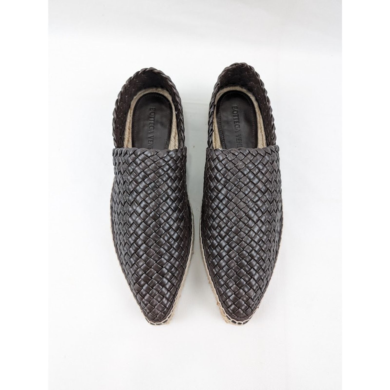 Bottega Veneta o1rshd1 Espadrilles Leather Tubular Nappa in Fondant Size US 9 / EU 42 - 14 Thumbnail