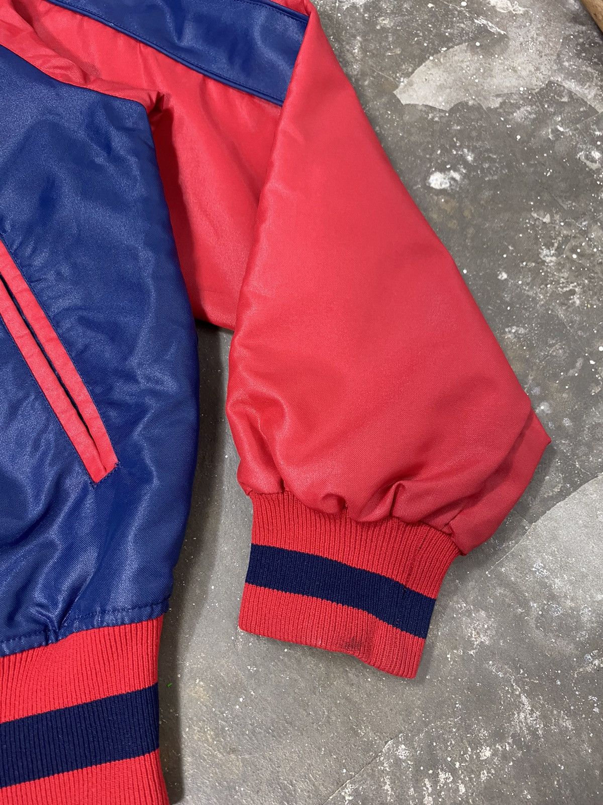 Descente × Vintage A12 🇯🇵 Rare - Vintage The Best by Descente Varsity Jacket Size US L / EU 52-54 / 3 - 7 Thumbnail
