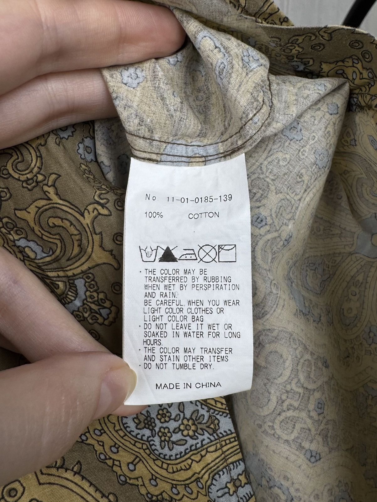 Beams Japan Beams from Japan Paisley Hawaiian Short Sleeve Shirt XL Size US XL / EU 56 / 4 - 10 Thumbnail