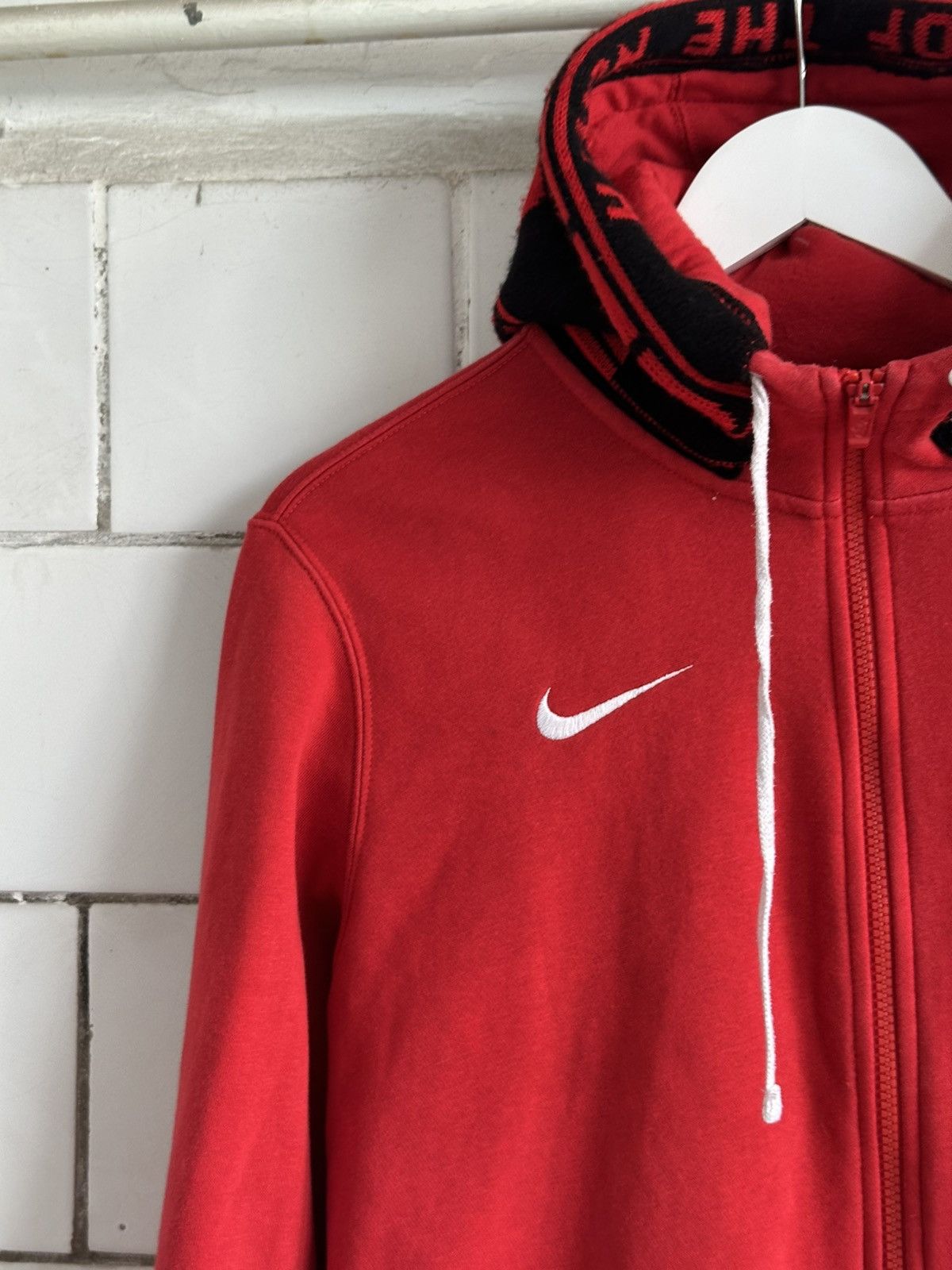 Nike Vintage Japanese Style Nike & Manchester United Custom Zip Size US M / EU 48-50 / 2 - 8 Thumbnail