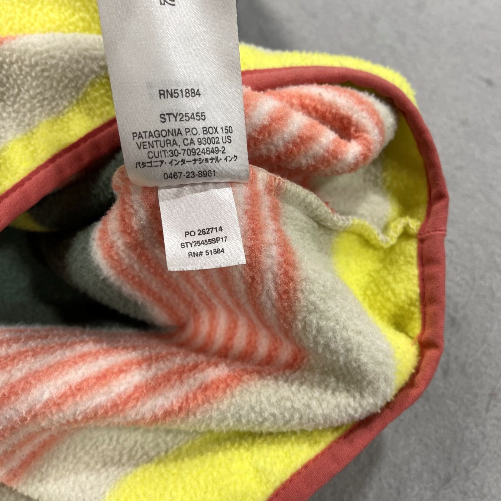Patagonia Patagonia Synchilla Fleece Jacket Womens M Yellow Striped Snap T Pullover Basic Jacket Outdoor Aztec Winter Fall Spring Size M / US 6-8 / IT 42-44 - 7 Thumbnail