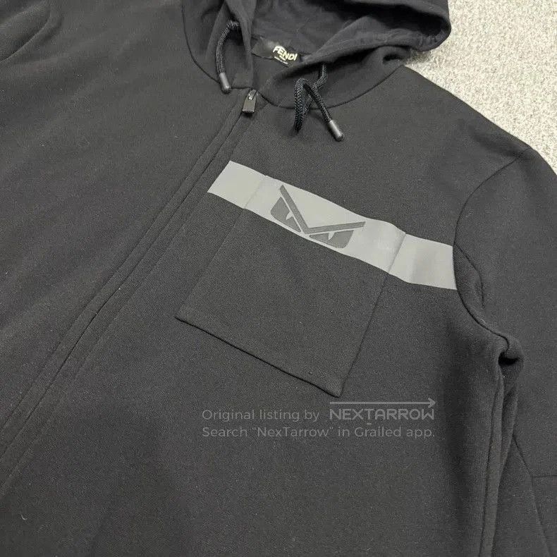 Fendi Fendi Black Monster Zip Jacket. Size US L / EU 52-54 / 3 - 3 Thumbnail