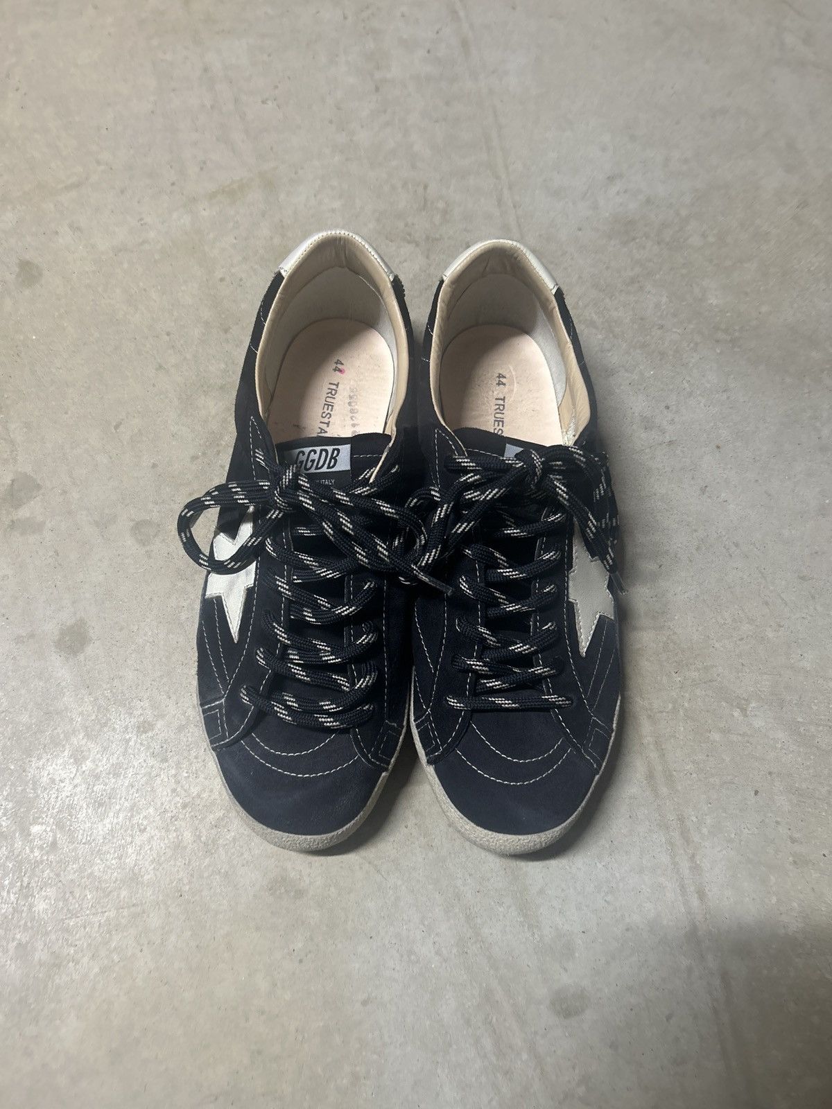 Golden Goose Golden Goose True Star NAPPA Navy Size US 11 / EU 44 - 5 Thumbnail