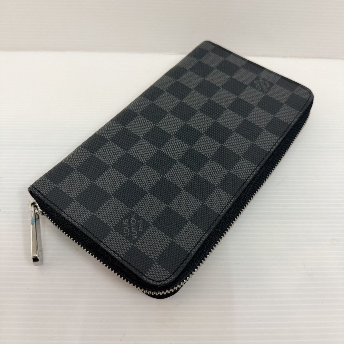 Louis Vuitton LOUIS VUITTON Damier Graphite Canvas Zippy Organizer Wallet Size ONE SIZE - 4 Thumbnail
