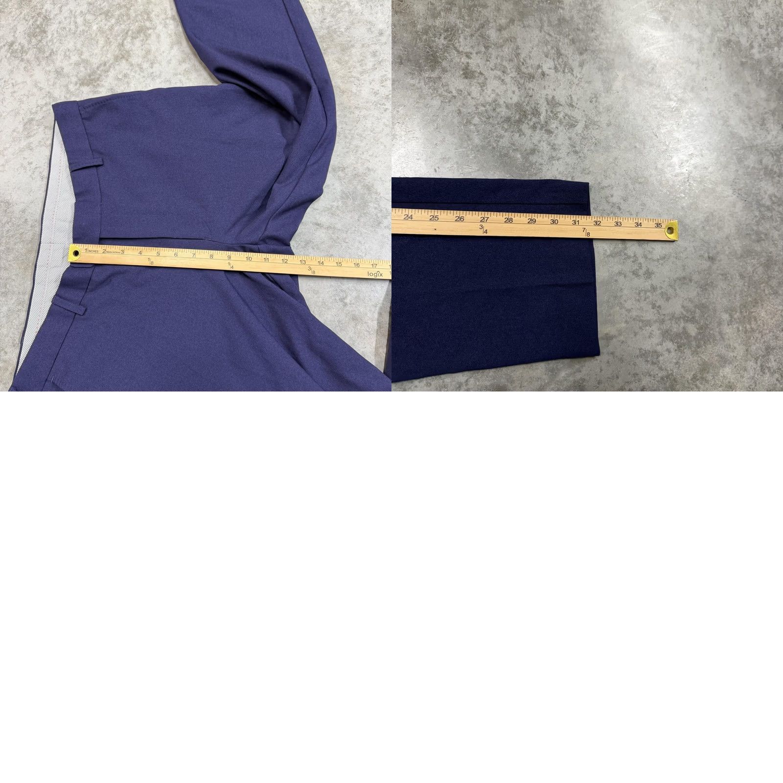 Peter Millar Peter Millar Crown Sport Khakis Pants Mens 34x32 Blue Polyester Golf Performance Pockets Straight 34 32 Regular Vintage: No Size US 34 / EU 50 - 8 Thumbnail