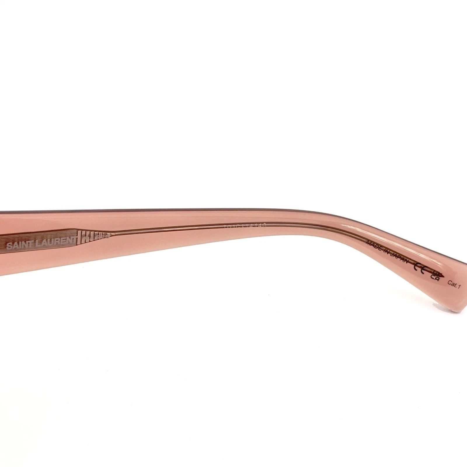 Saint Laurent Paris SAINT LAURENT SL 755 SL755 Crystal Pink Cat Sunglass 004 Size ONE SIZE - 6 Thumbnail