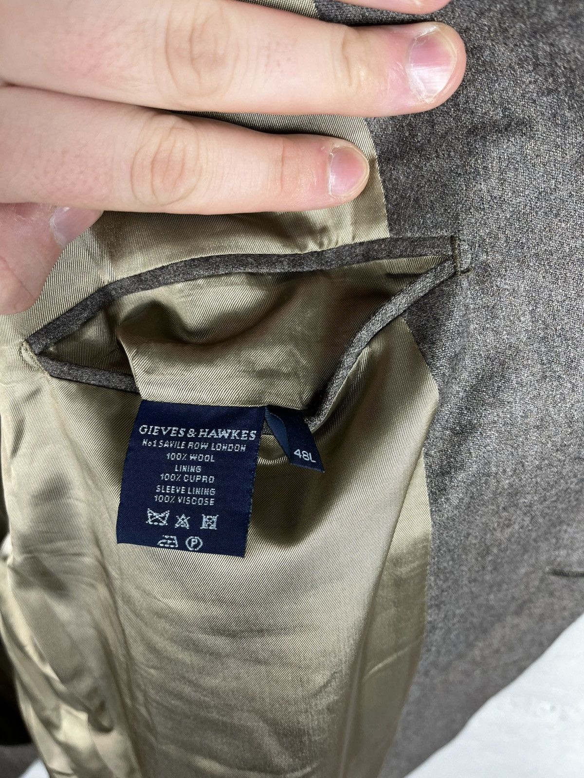 Gieves & Hawkes GIEVES & HAWKES blazer jacket Size 48L - 14 Thumbnail