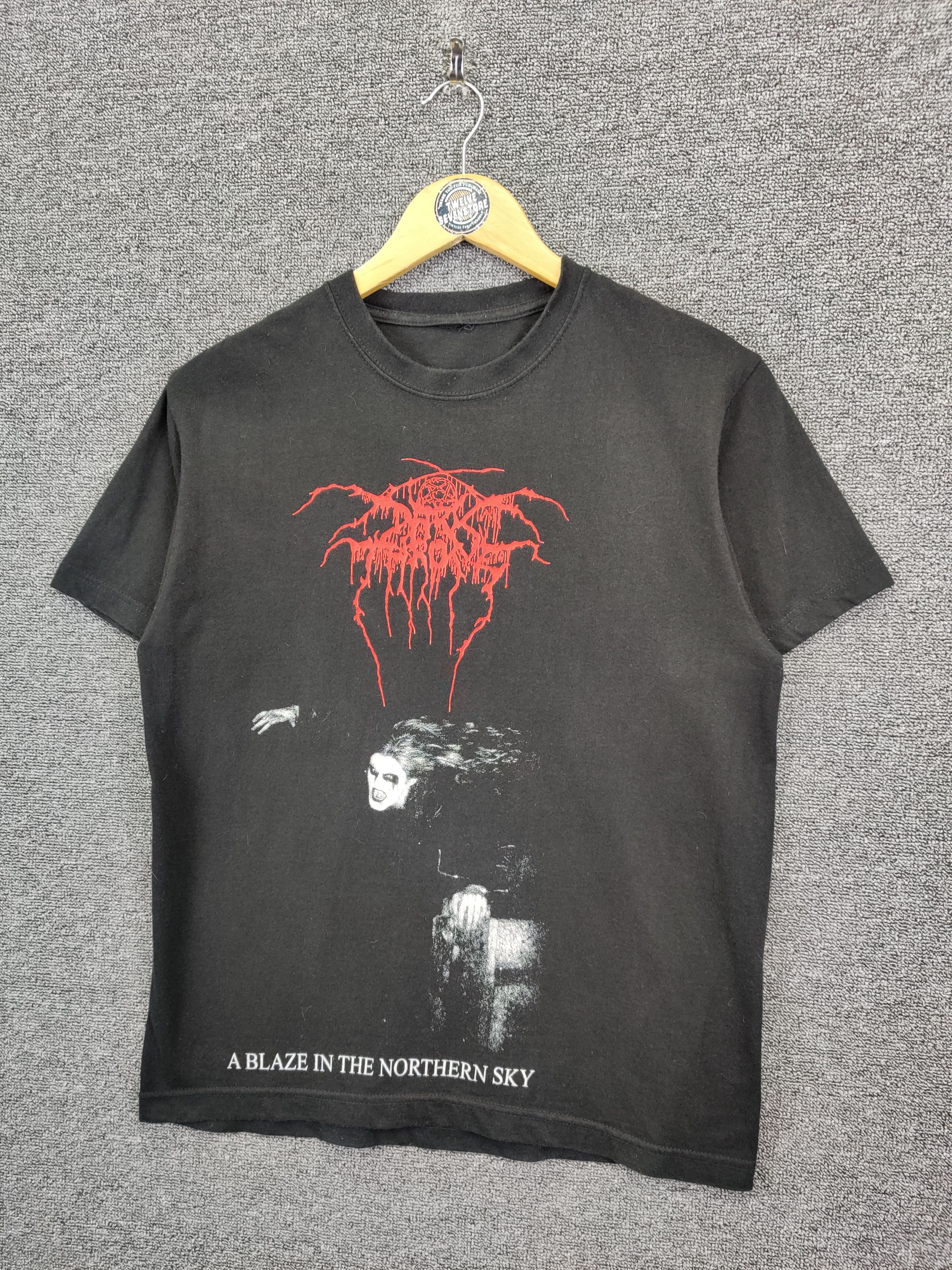 Band Tees Darkthrone Blazer In The Northen Sky Black Metal Tee Tshirt Size US S / EU 44-46 / 1 - 2 Thumbnail