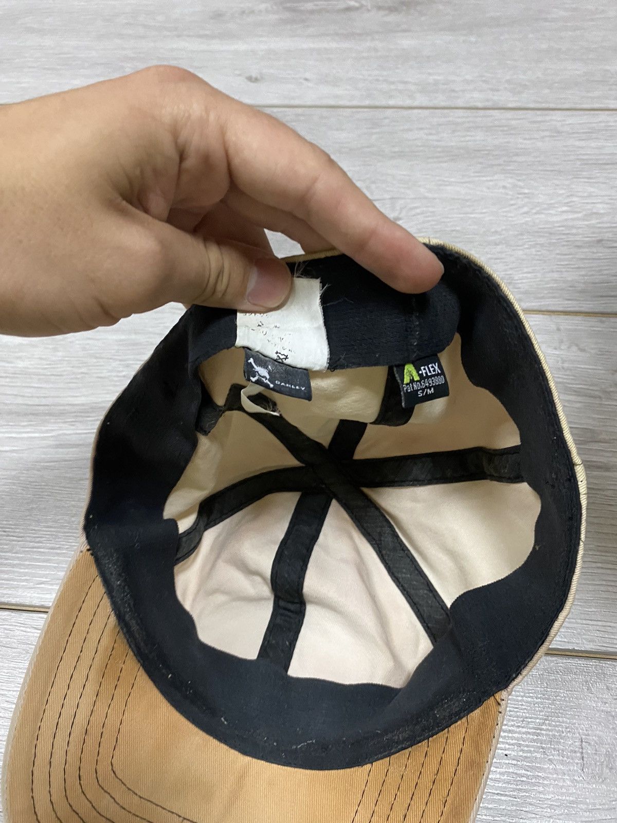Vintage Oakley vintage big circle logo cap Size ONE SIZE - 6 Thumbnail