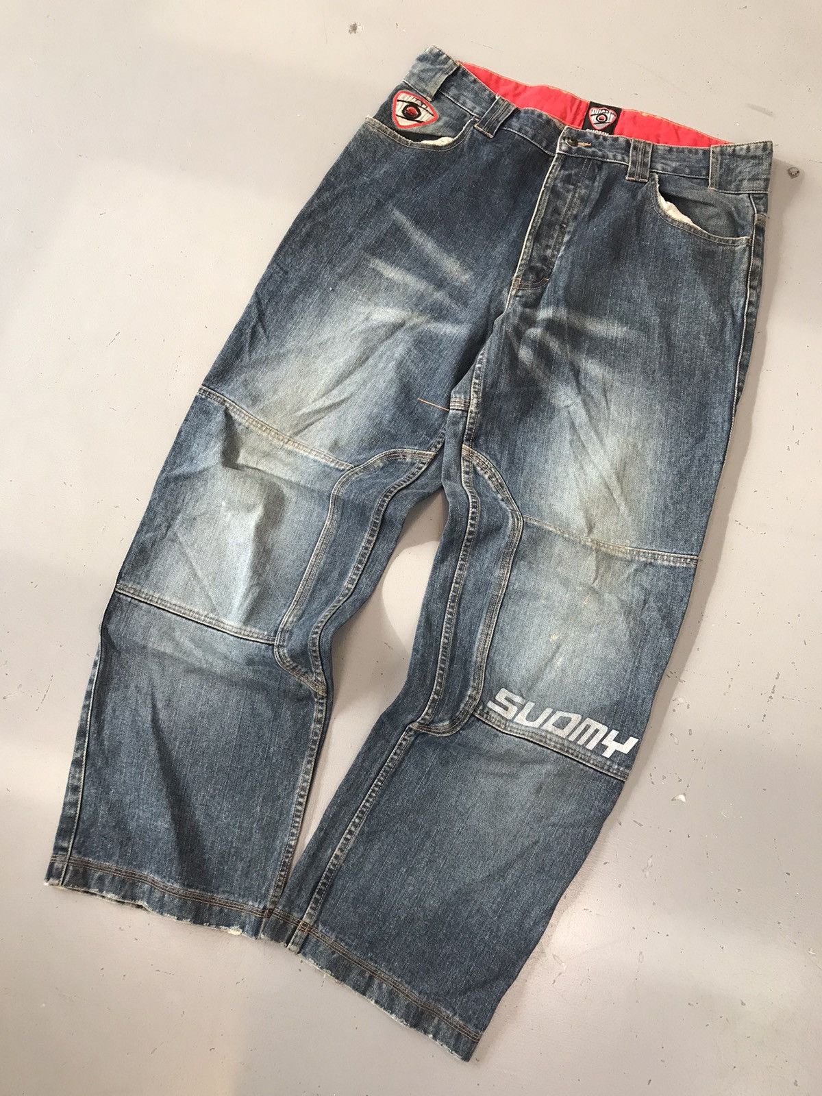JNCO × Vintage Vintage suomy embroidery denim Size US 36 / EU 52 - 4 Thumbnail